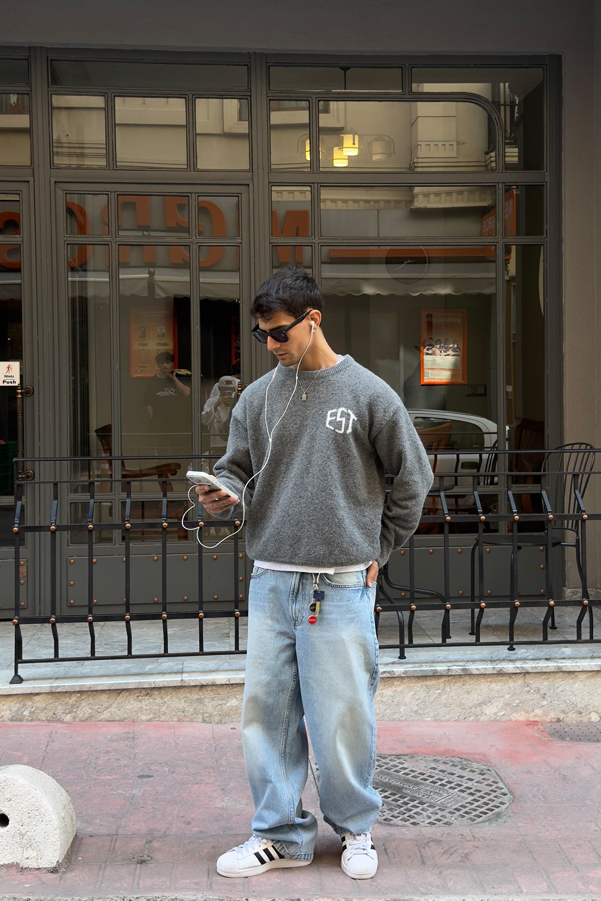 Cozy Soft Heather Anthracite Knitwear