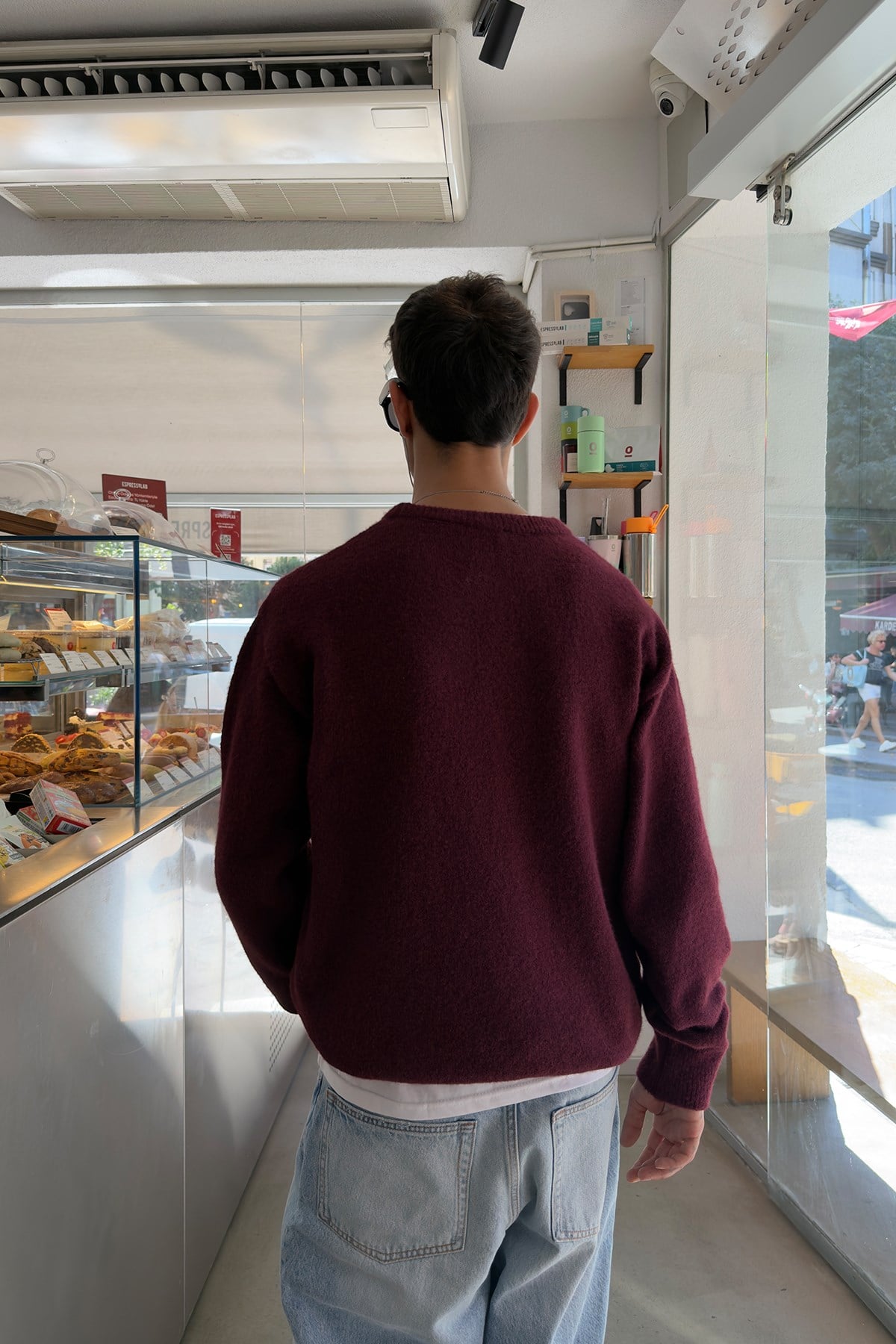 Cozy Soft Heather Burgundy Knitwear