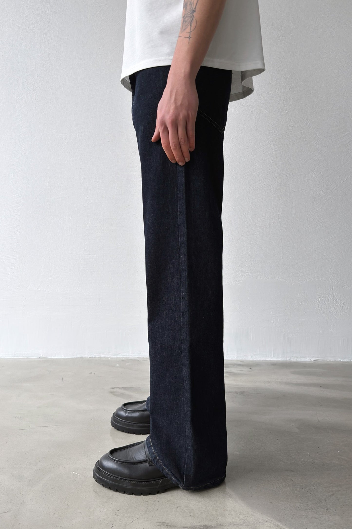 Raw Flare Fit Jean