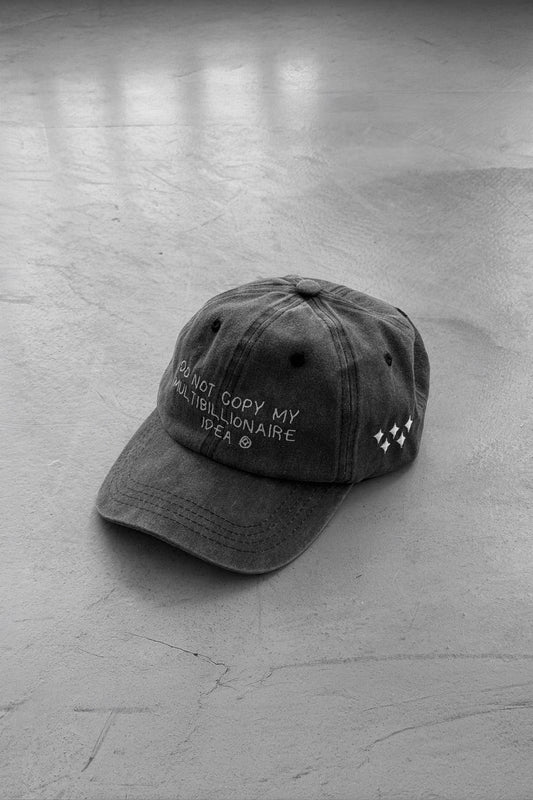 Don't Copy Embroidered Washed Hat