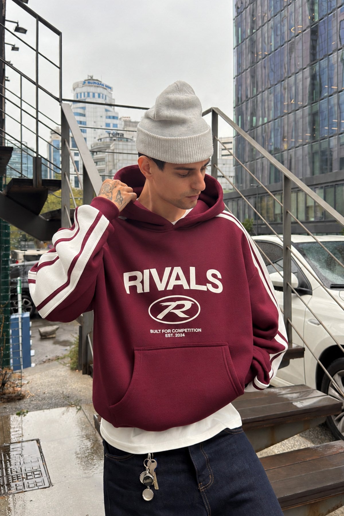 Effortless Burgundy Hoodie