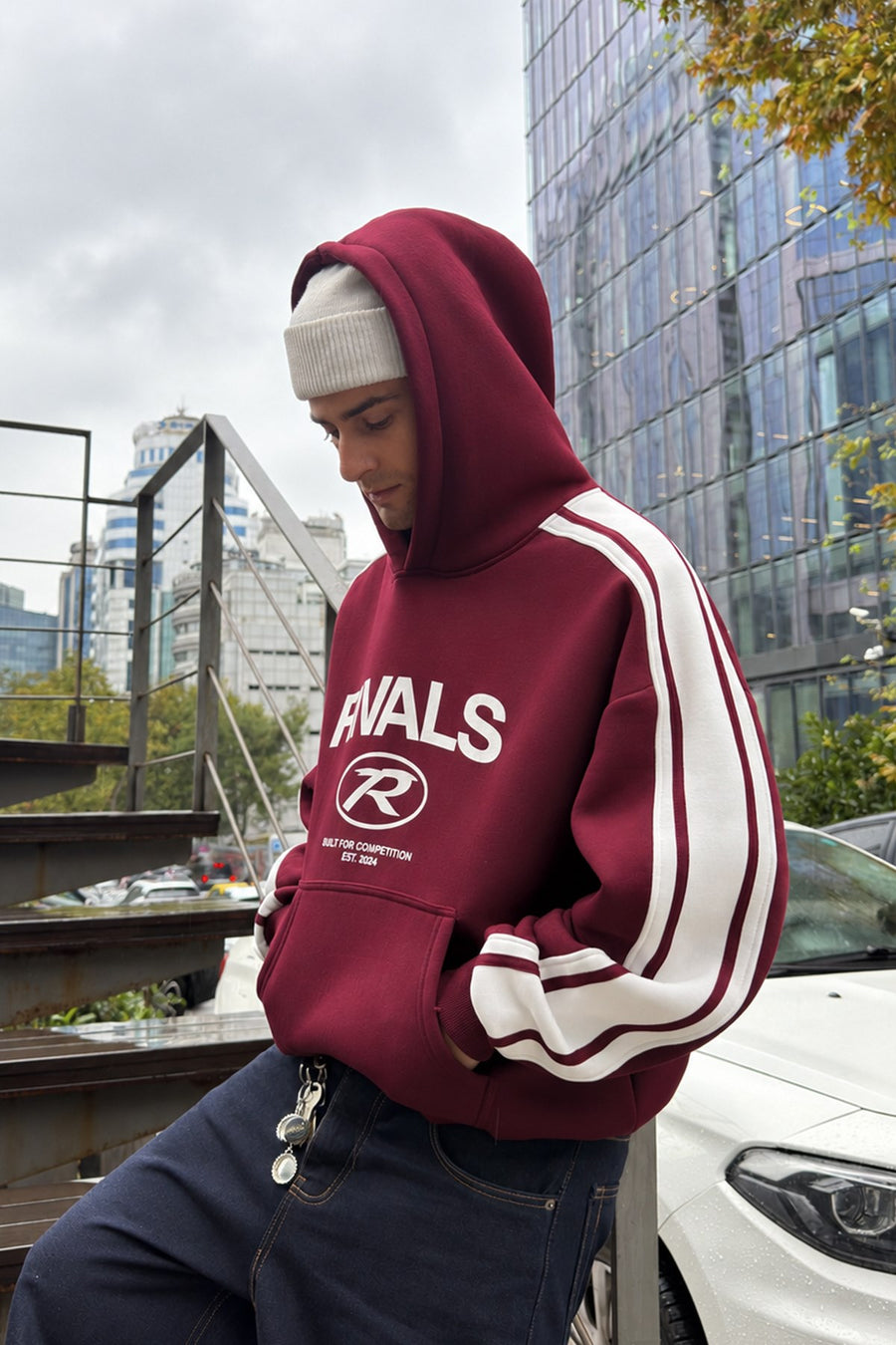 Effortless Burgundy Hoodie
