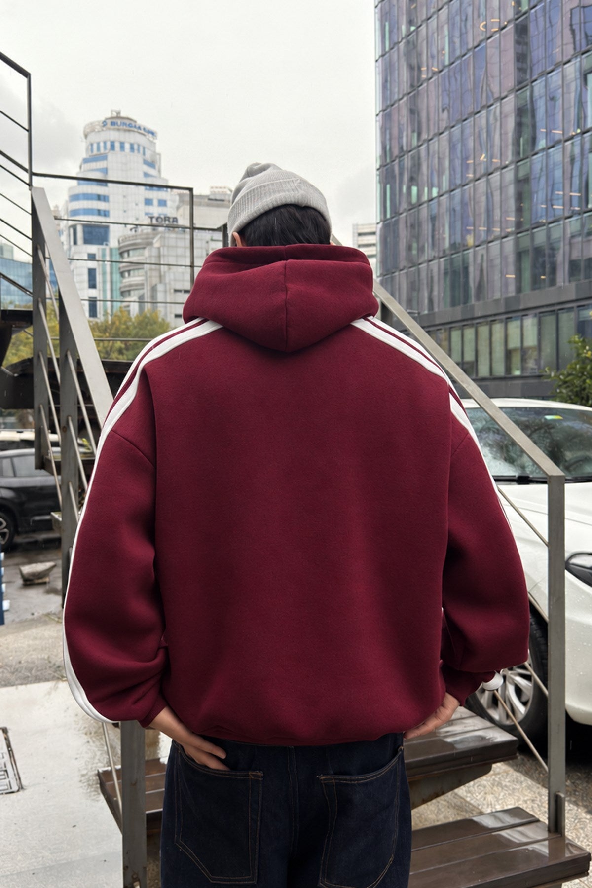 Effortless Burgundy Hoodie