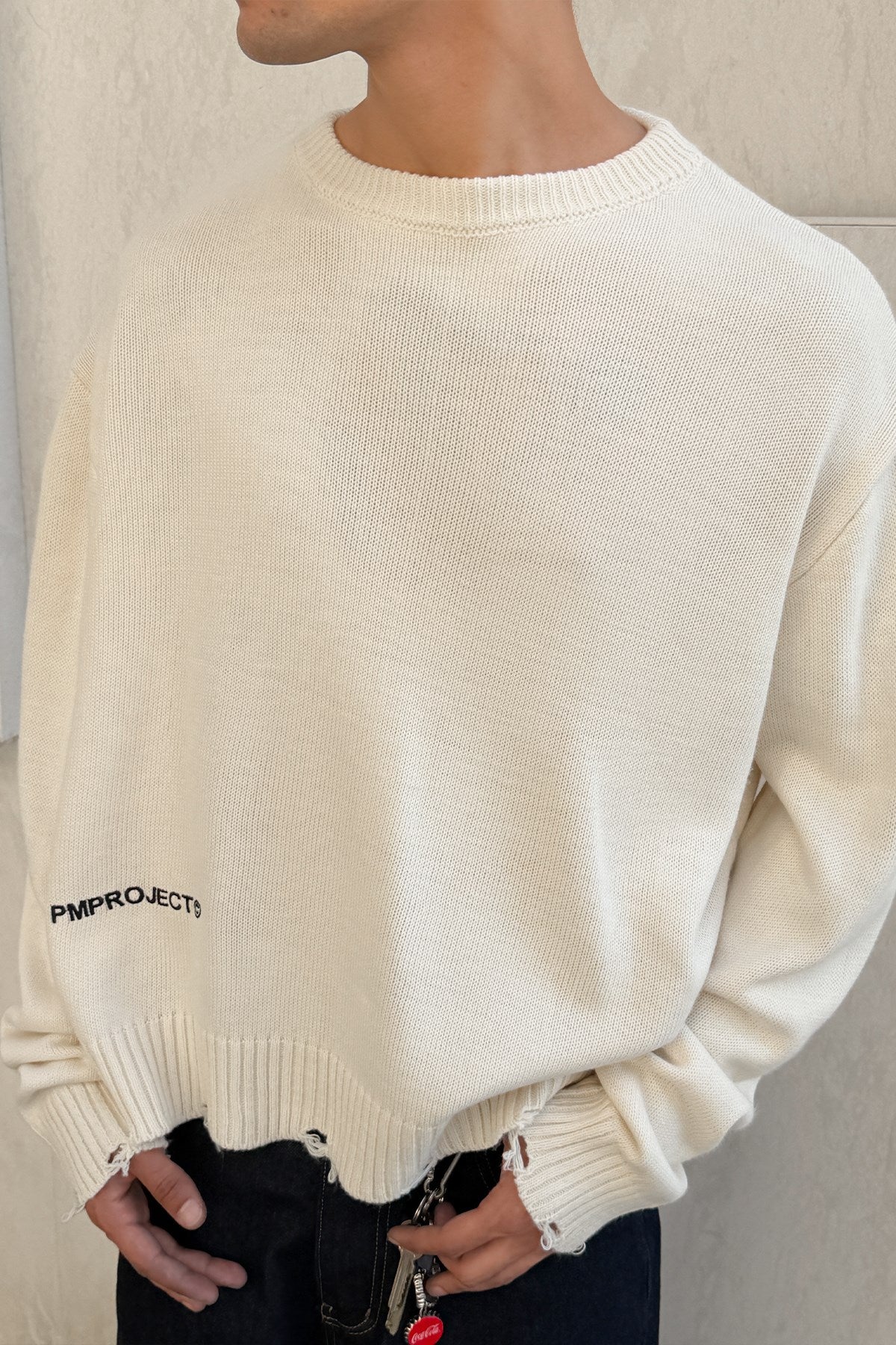 Erosion Ecru Knit