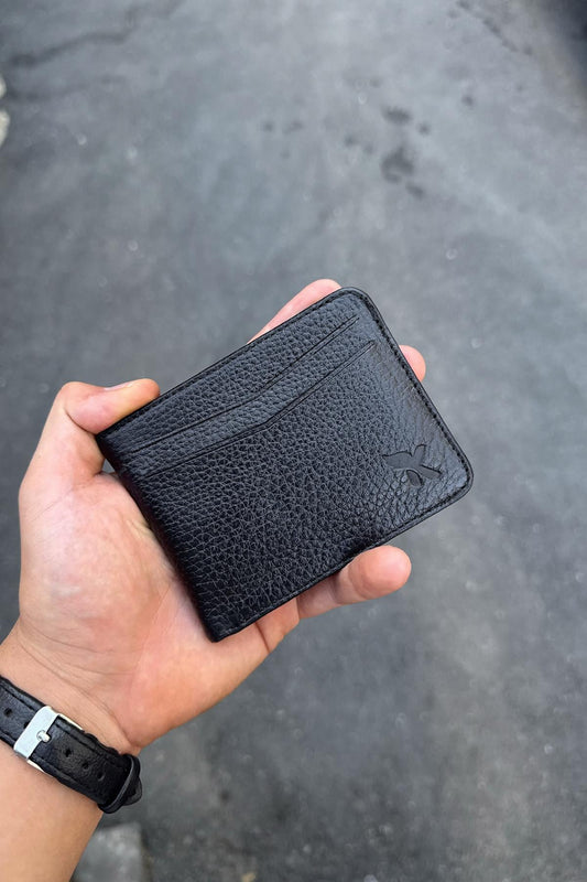 Distressed Genuine Leather Wallet