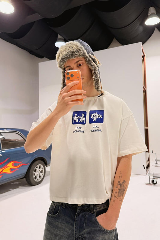 Fake and Real Printed T-shirt
