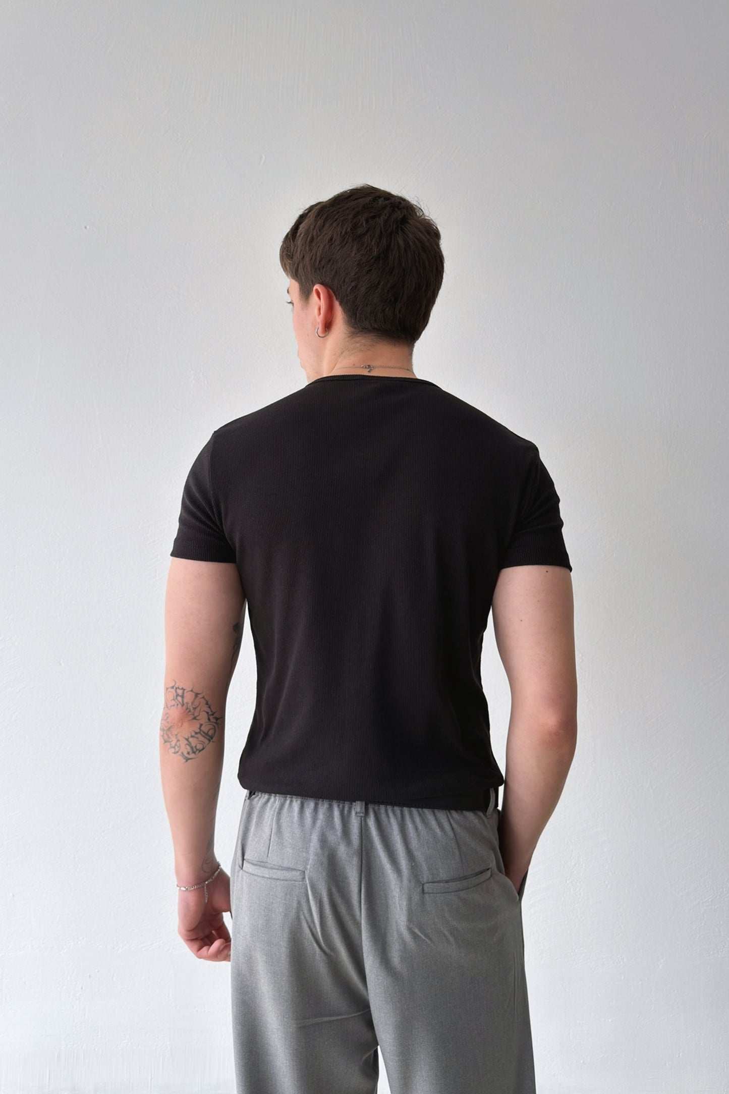 Basic Ribbed T-shirt