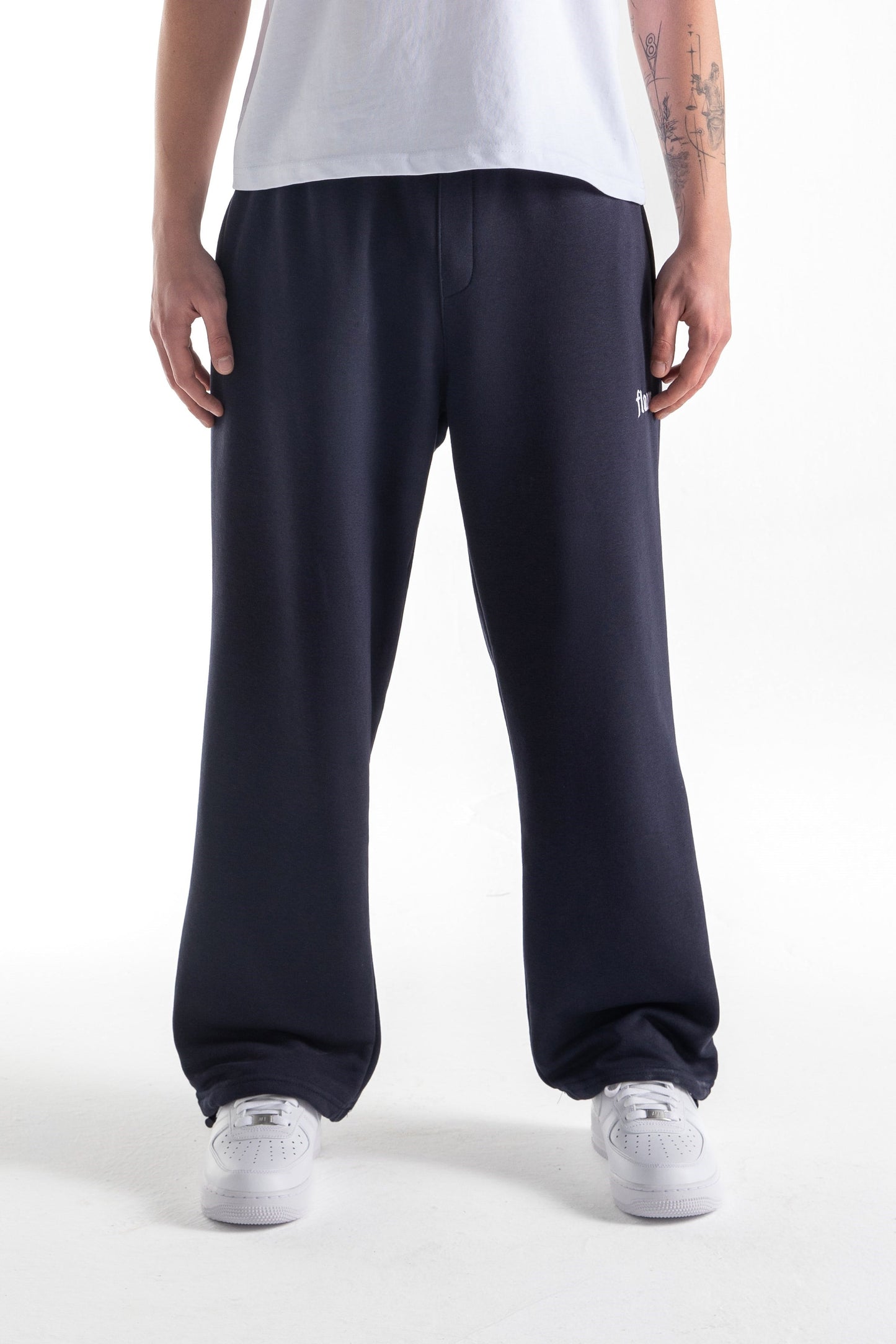 Flaw Atelier Navy Baggy Sweatpants