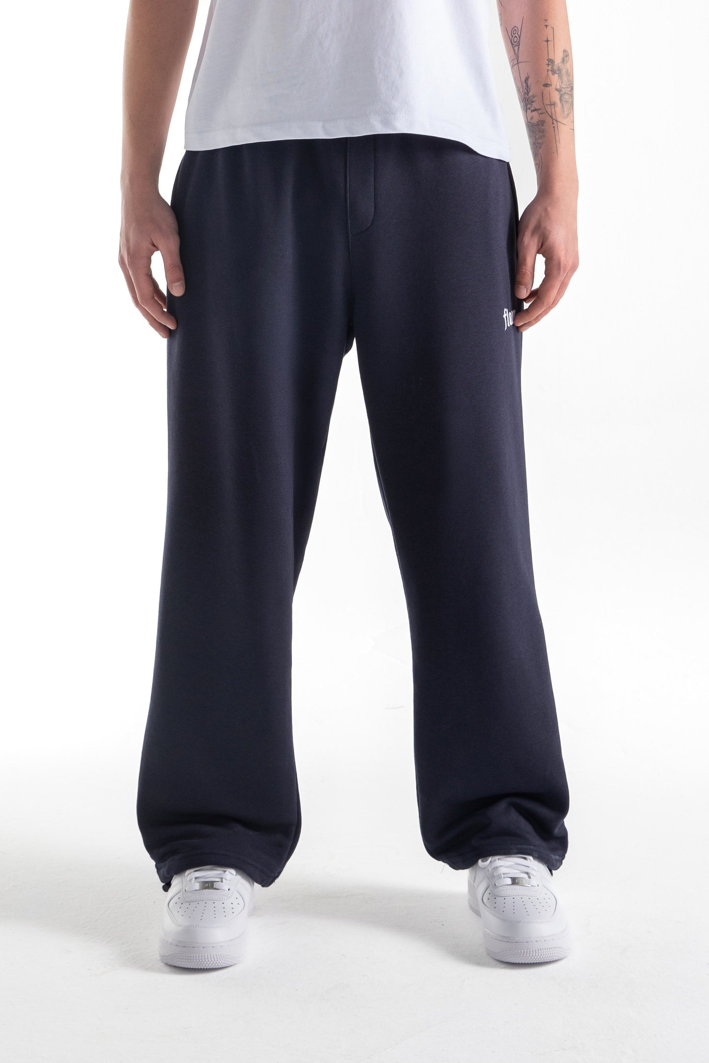 Flaw Atelier Navy Baggy Sweatpants