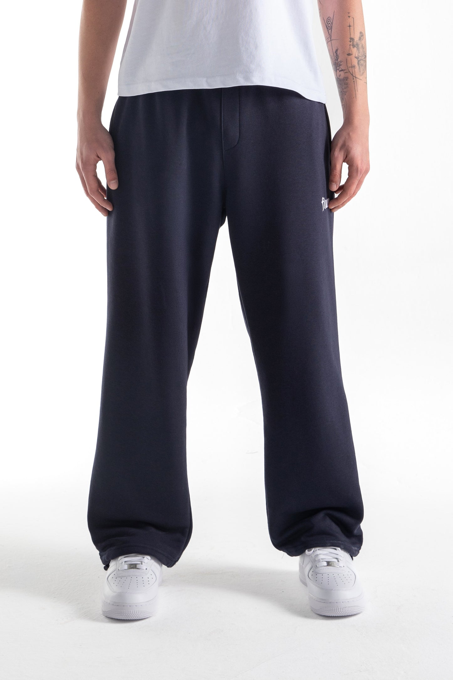 Flaw Atelier Navy Baggy Sweatpants