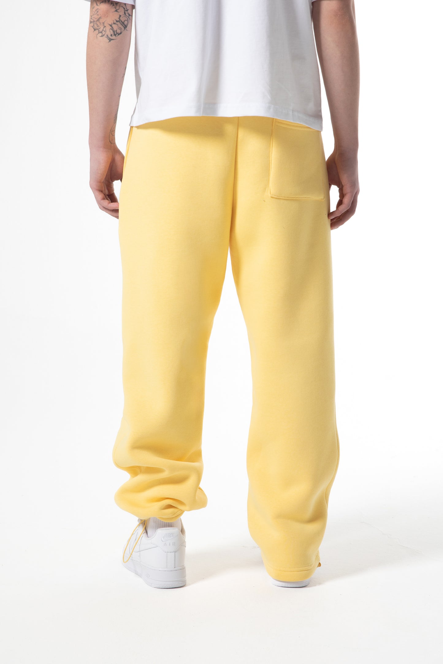 Flaw Atelier Yellow Baggy Sweatpants