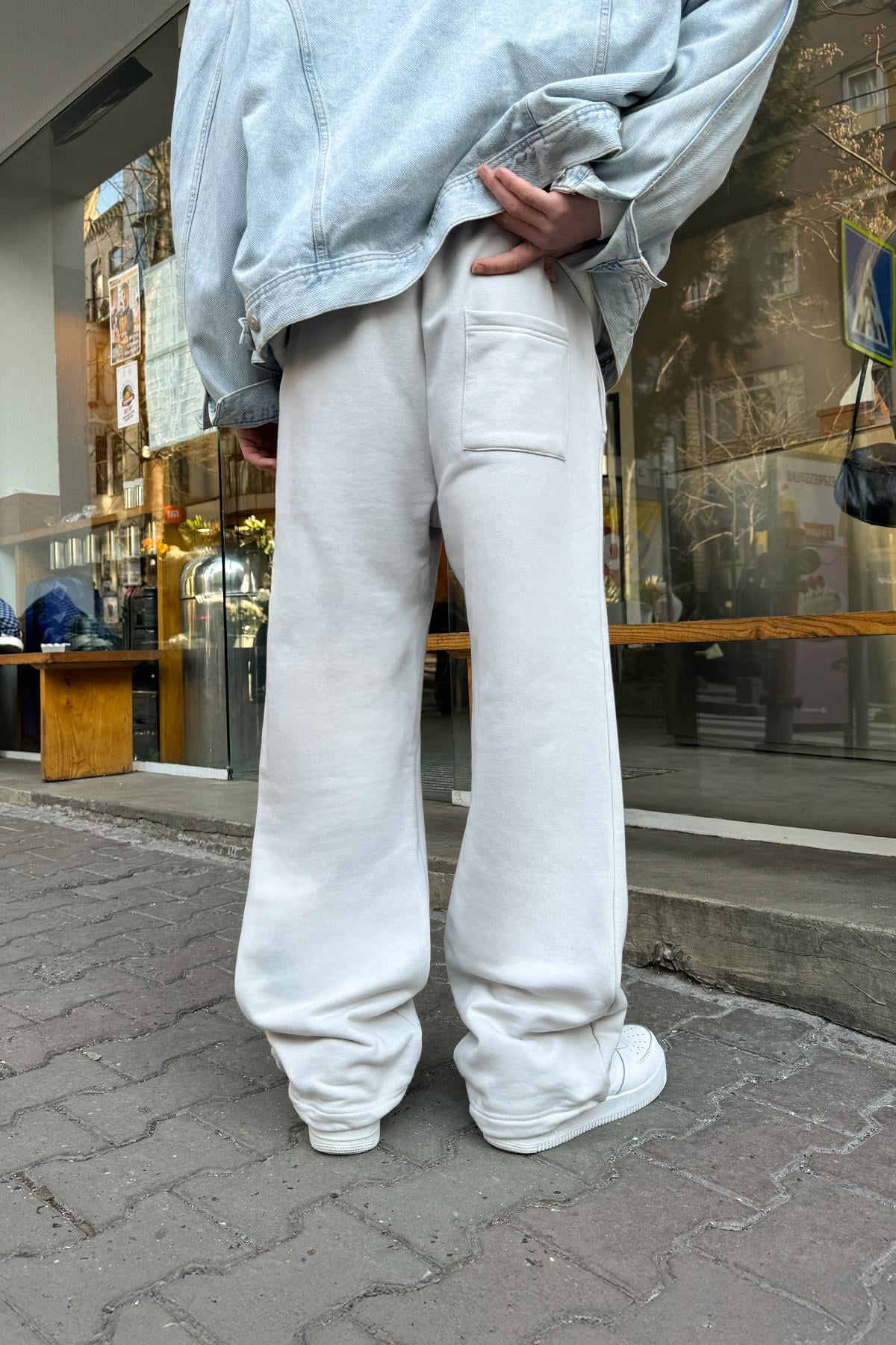 Flaw Atelier Ice Grey Baggy Sweatpants