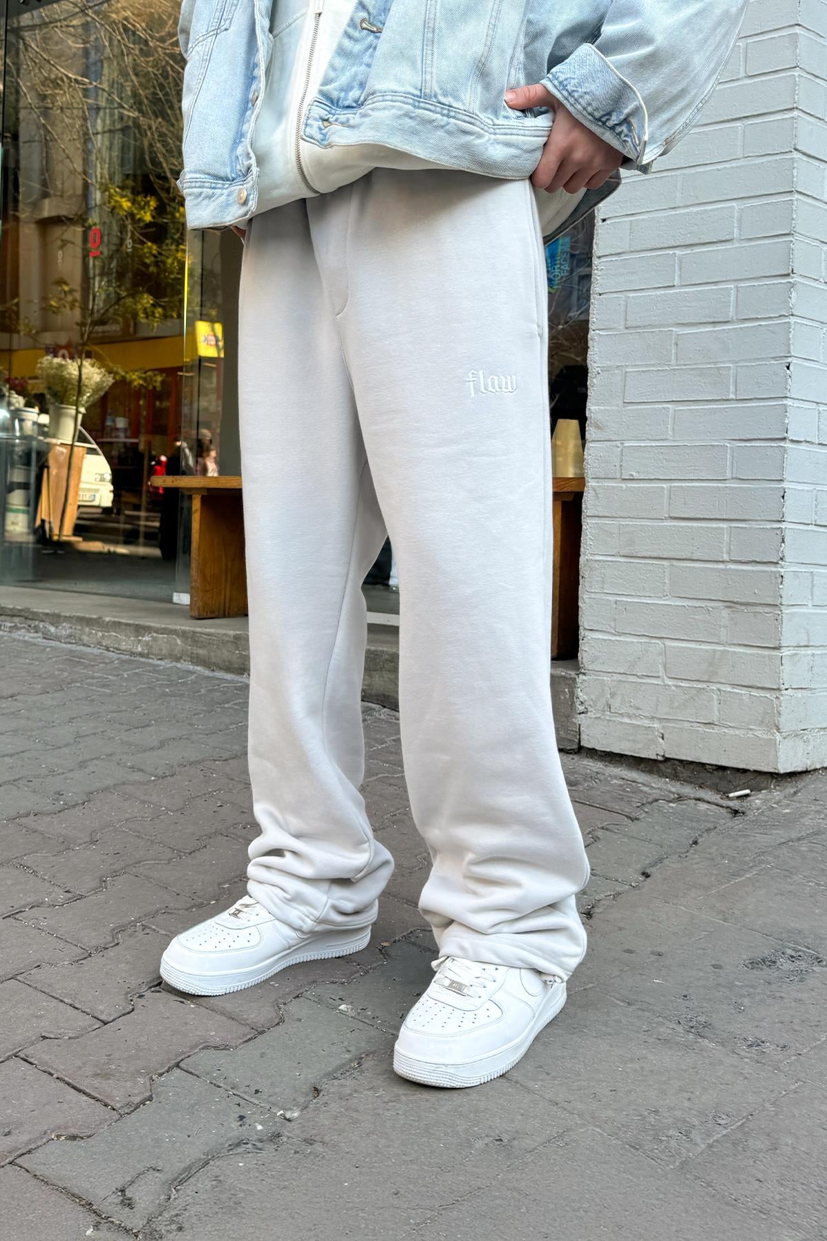 Flaw Atelier Ice Grey Baggy Sweatpants