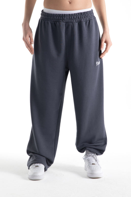 Flaw Atelier Smoke Grey Baggy Sweatpants