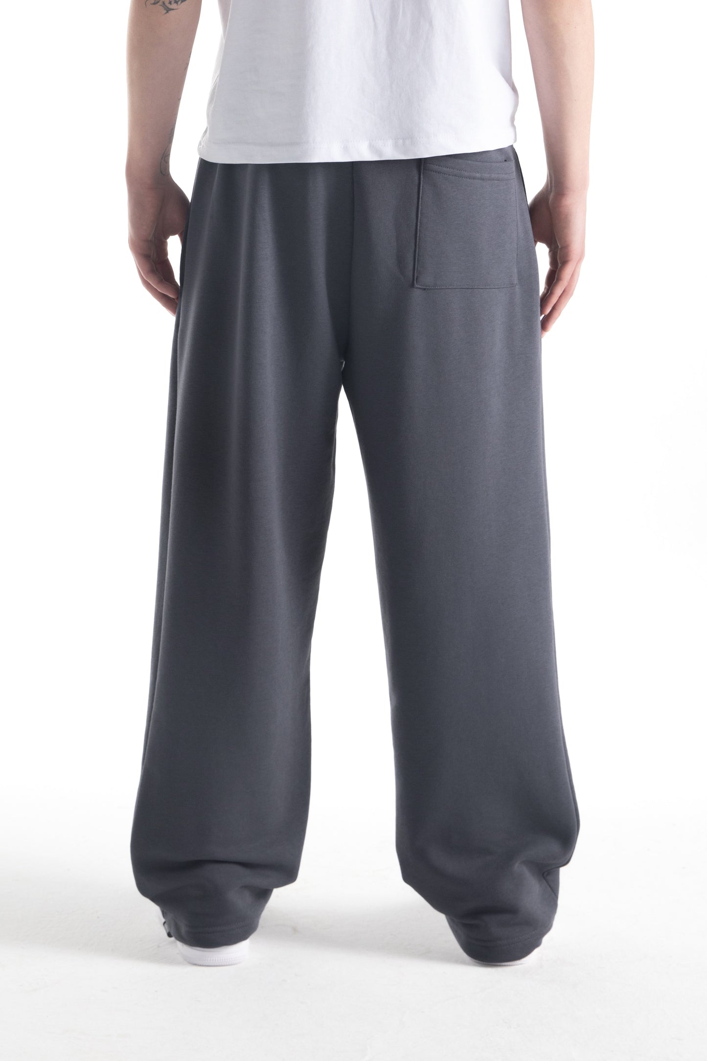 Flaw Atelier Smoke Grey Baggy Sweatpants