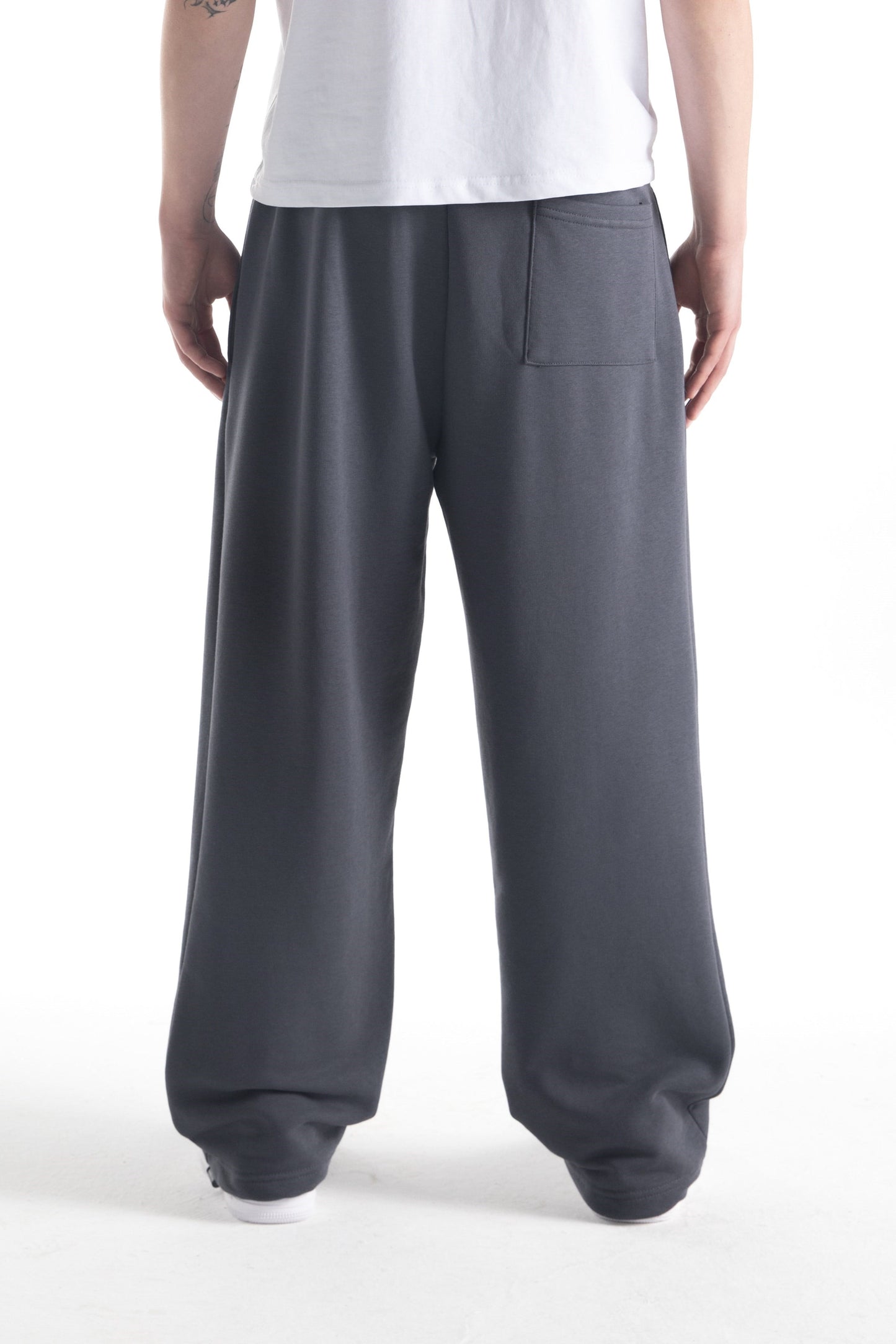 Flaw Atelier Smoke Grey Baggy Sweatpants