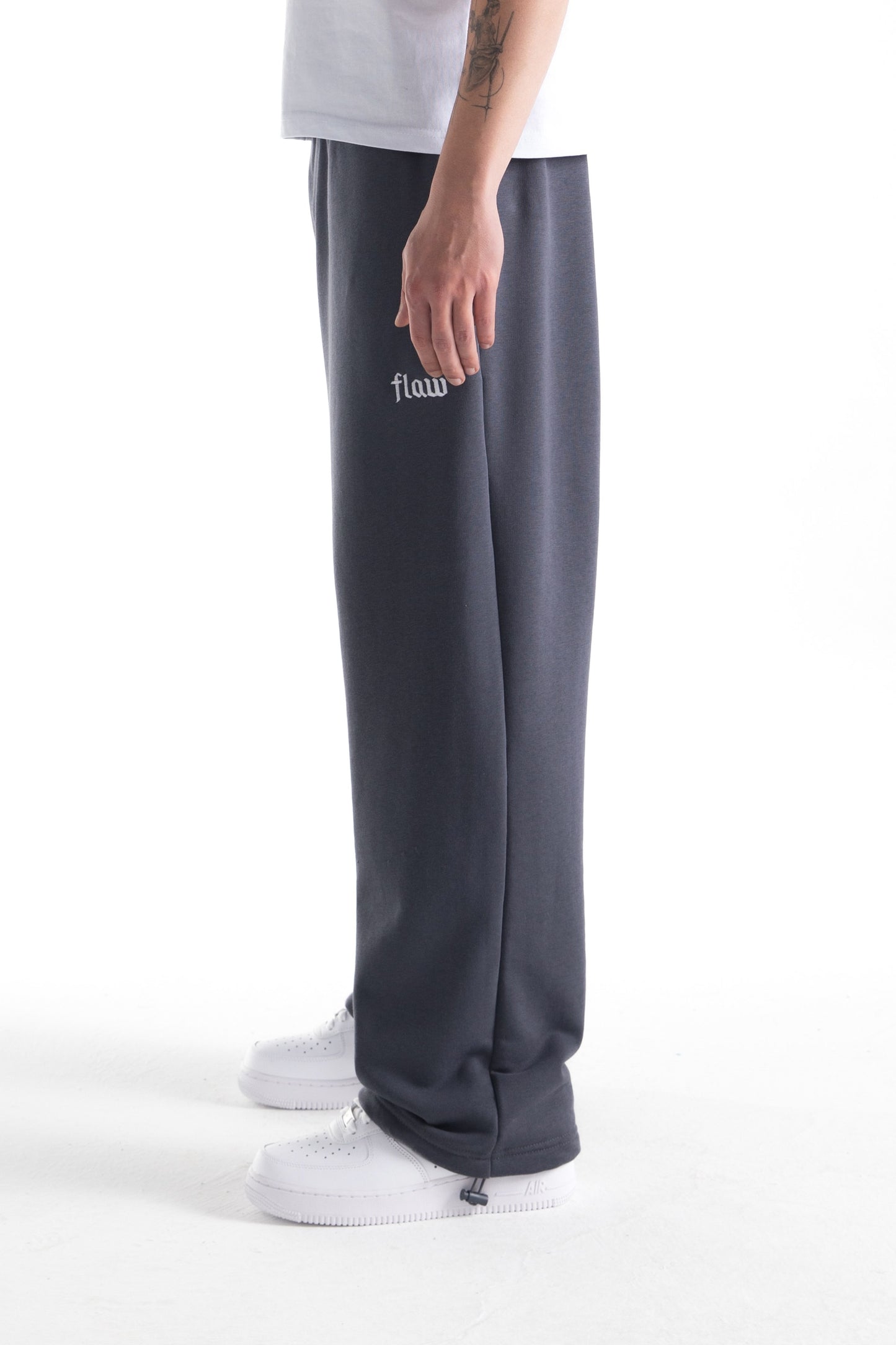 Flaw Atelier Smoke Grey Baggy Sweatpants