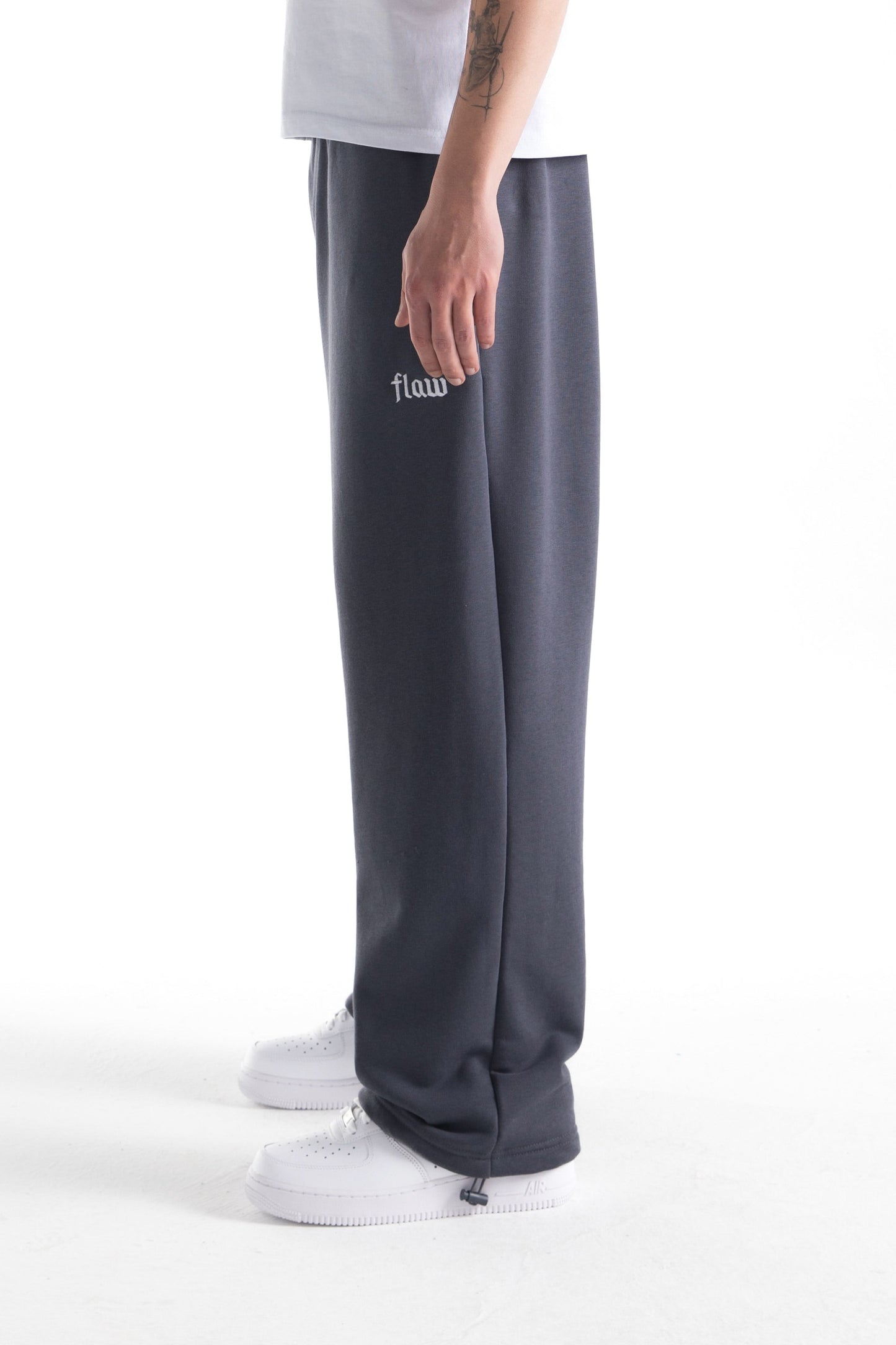 Flaw Atelier Smoke Grey Baggy Sweatpants