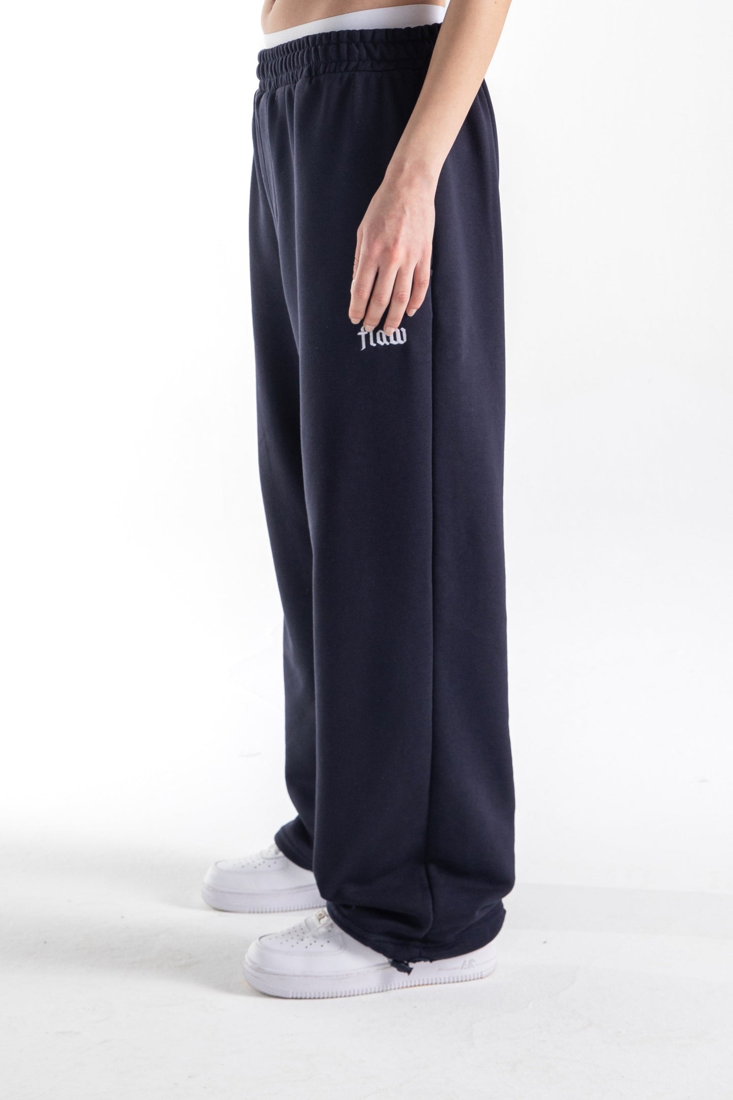 Flaw Atelier Navy Baggy Sweatpants