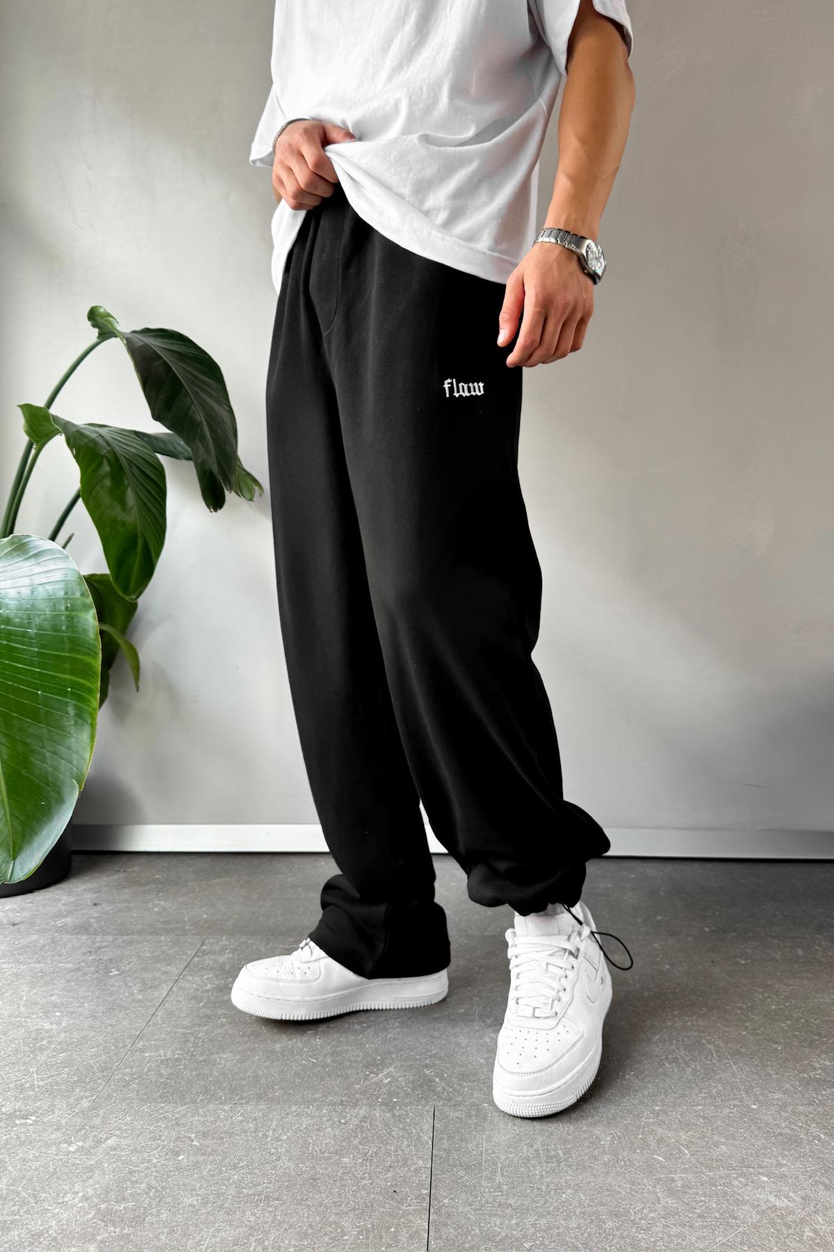 Flaw Atelier Baggy Sweatpants Black