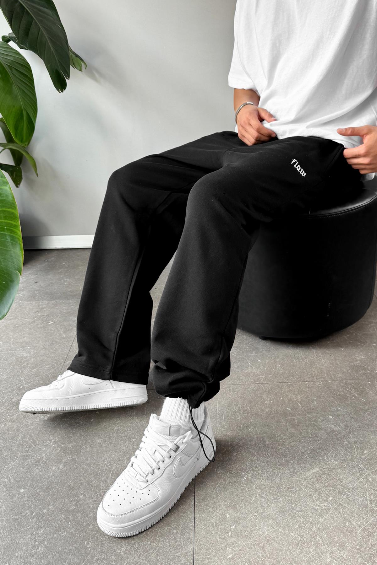Flaw Atelier Baggy Sweatpants Black