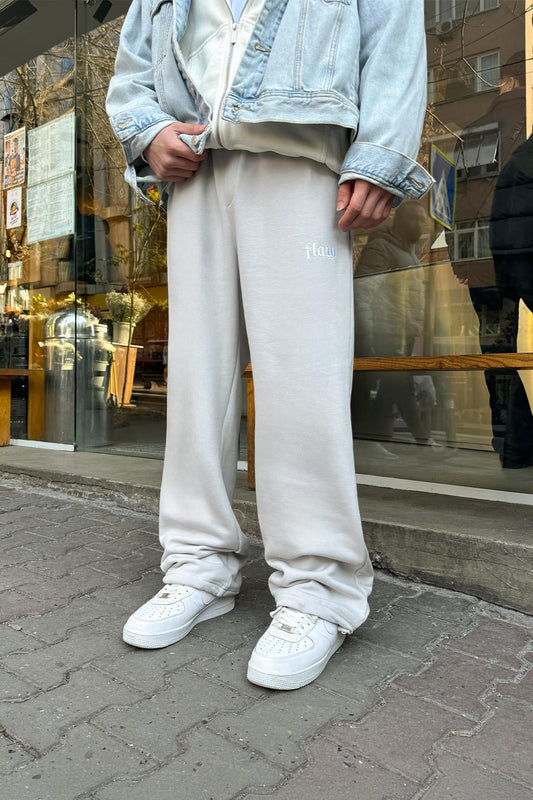 Flaw Atelier Ice Grey Baggy Sweatpants