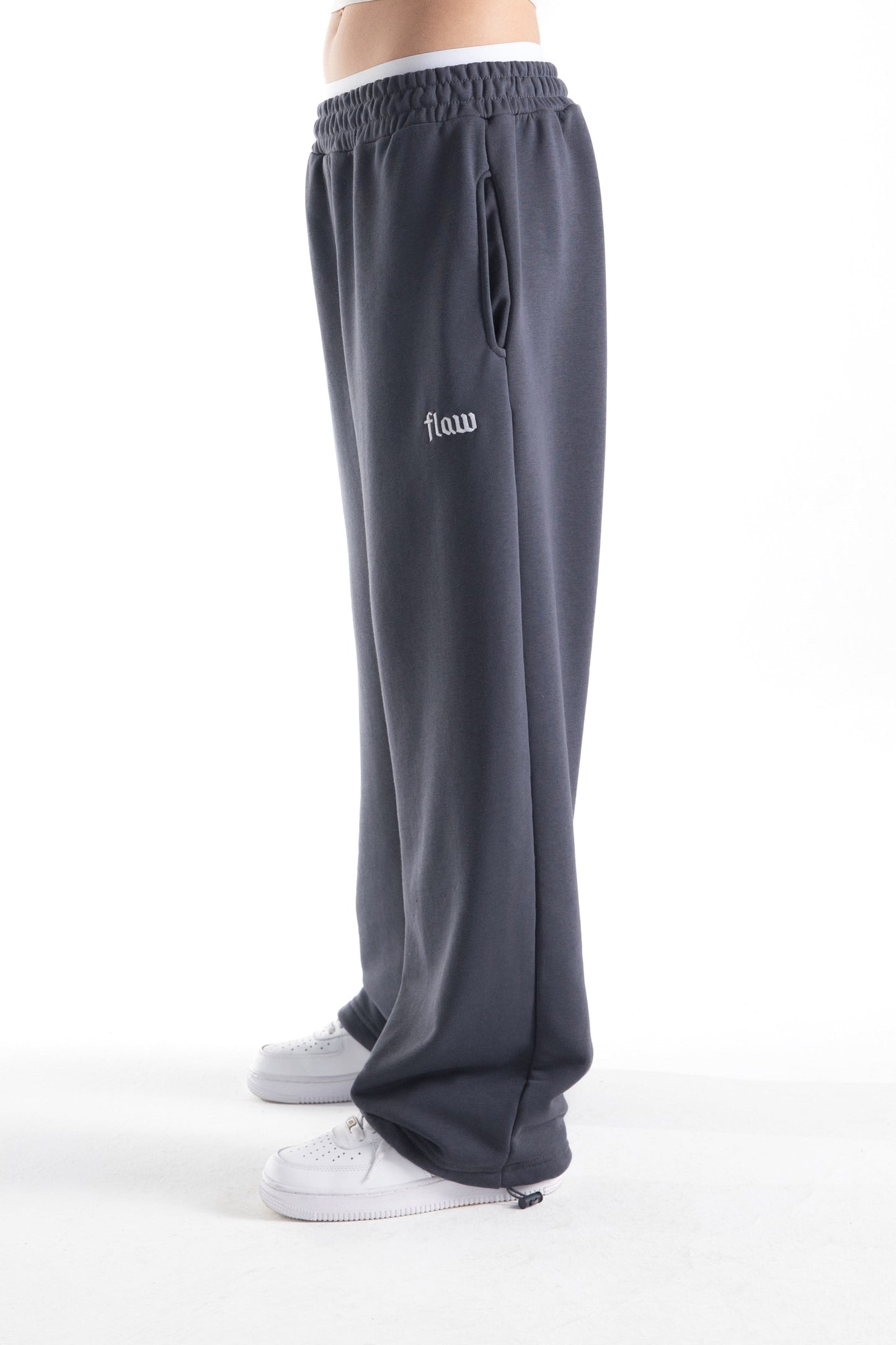 Flaw Atelier Smoke Grey Baggy Sweatpants