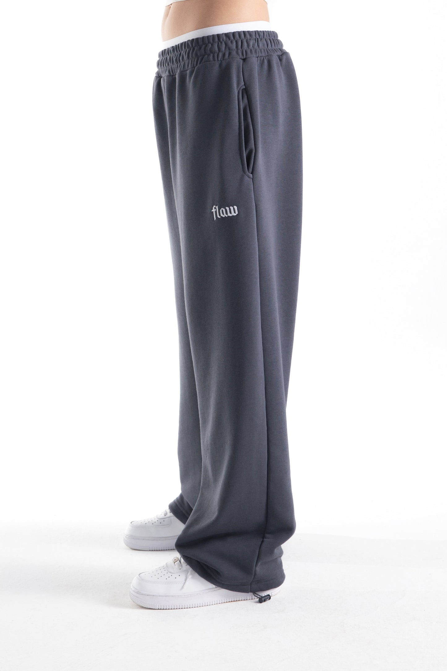 Flaw Atelier Smoke Grey Baggy Sweatpants
