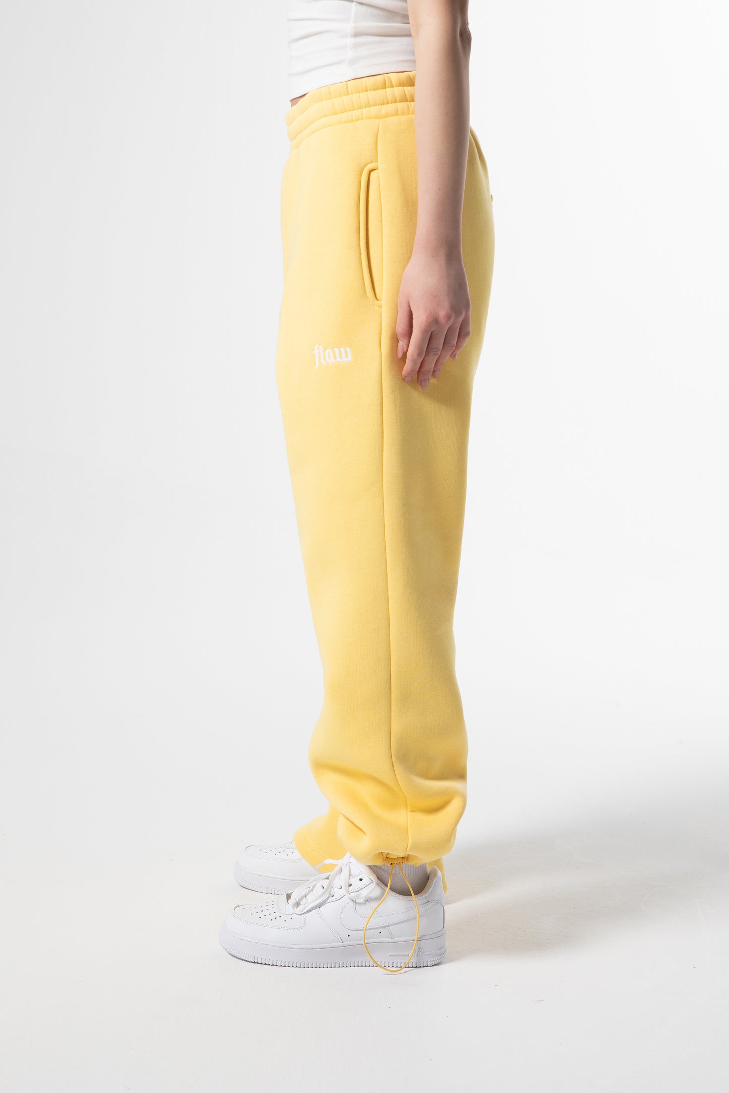 Flaw Atelier Yellow Baggy Sweatpants