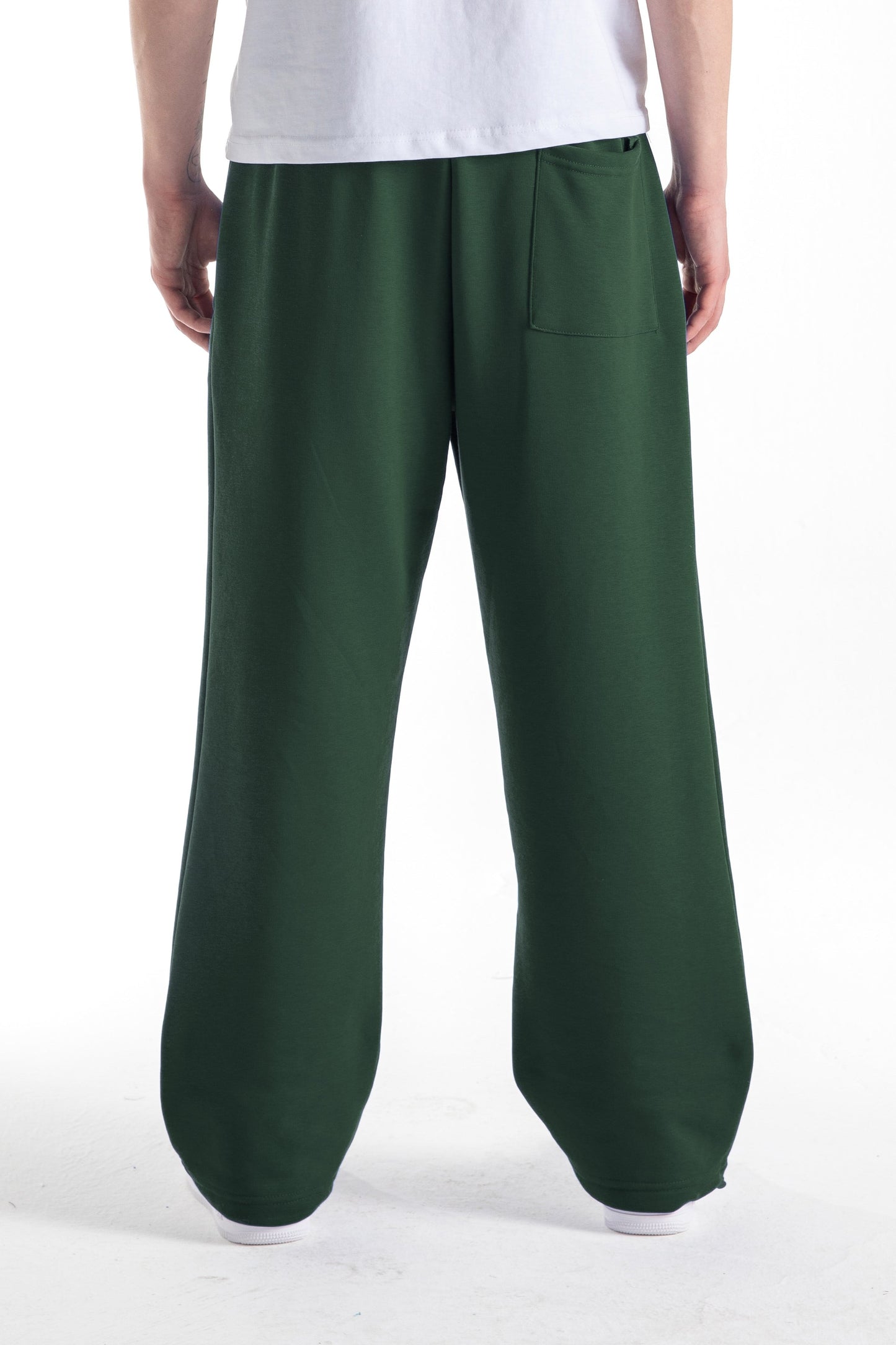 Flaw Atelier Green Baggy Sweatpants