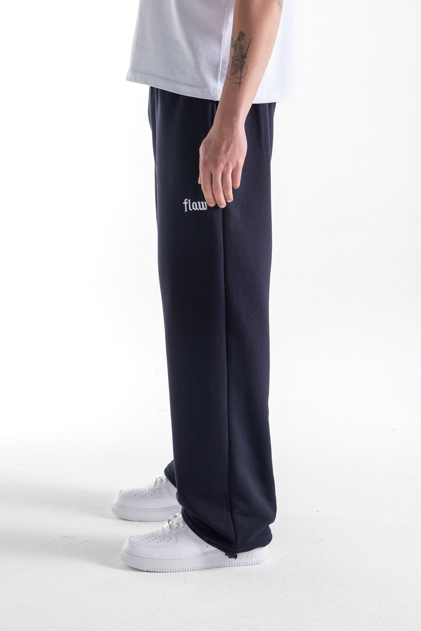 Flaw Atelier Navy Baggy Sweatpants