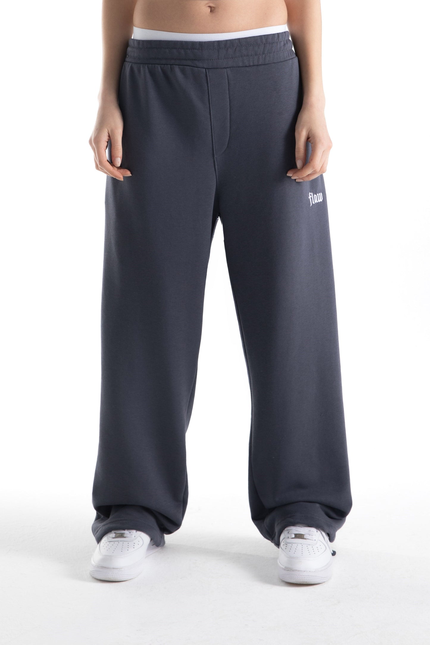 Flaw Atelier Smoke Grey Baggy Sweatpants