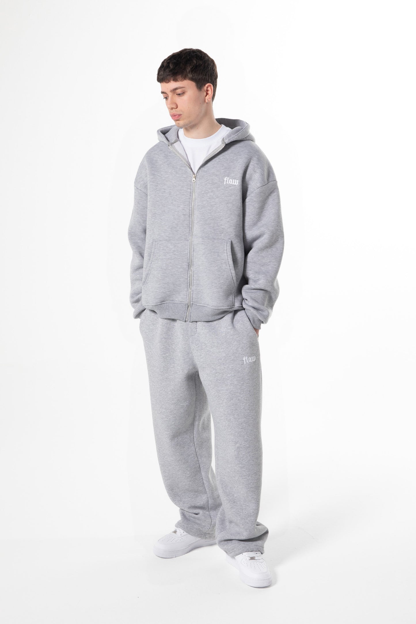 Flaw Atelier Baggy Sweatpants Grey Melange