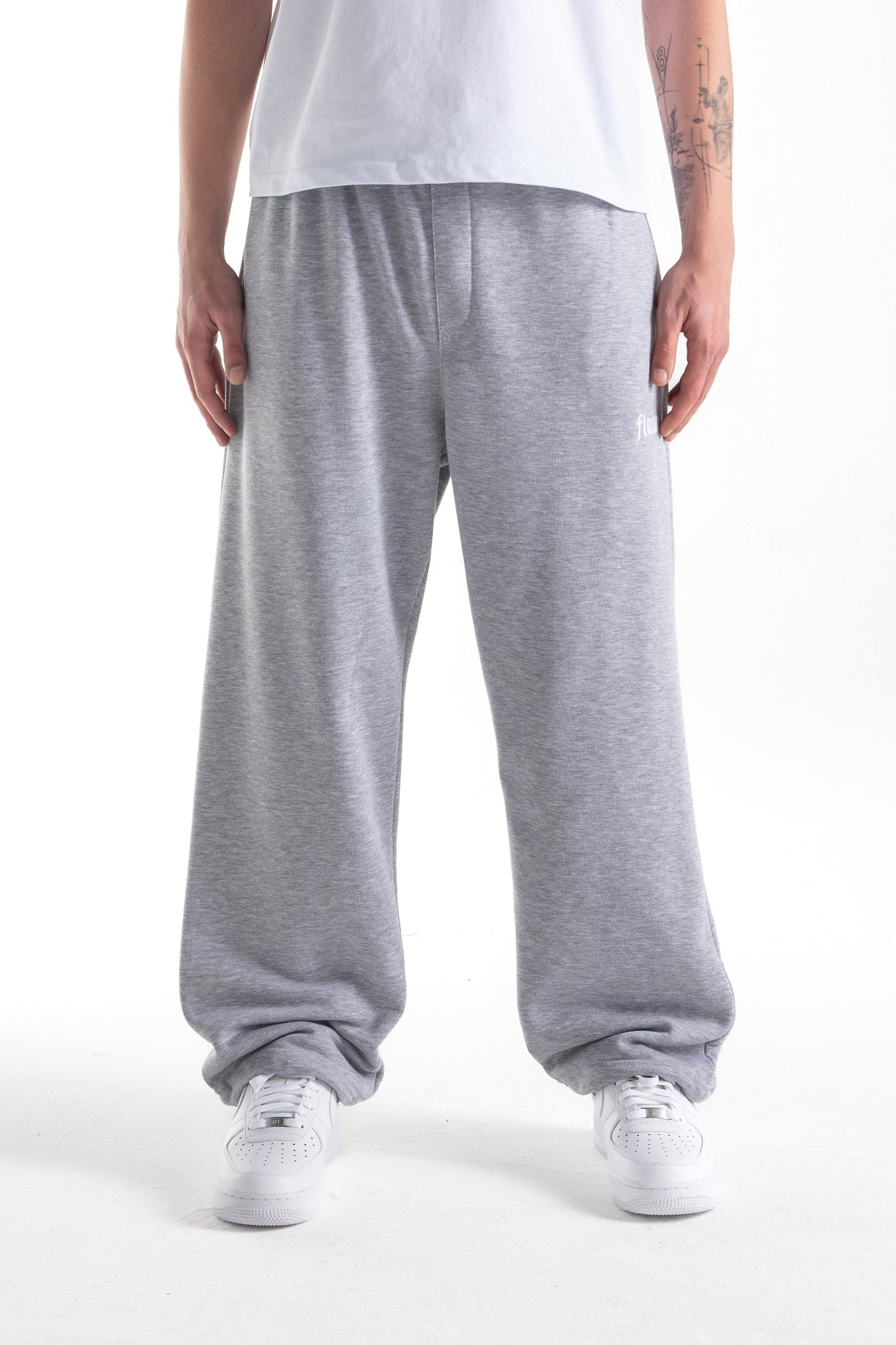 Flaw Atelier Baggy Sweatpants Grey Melange