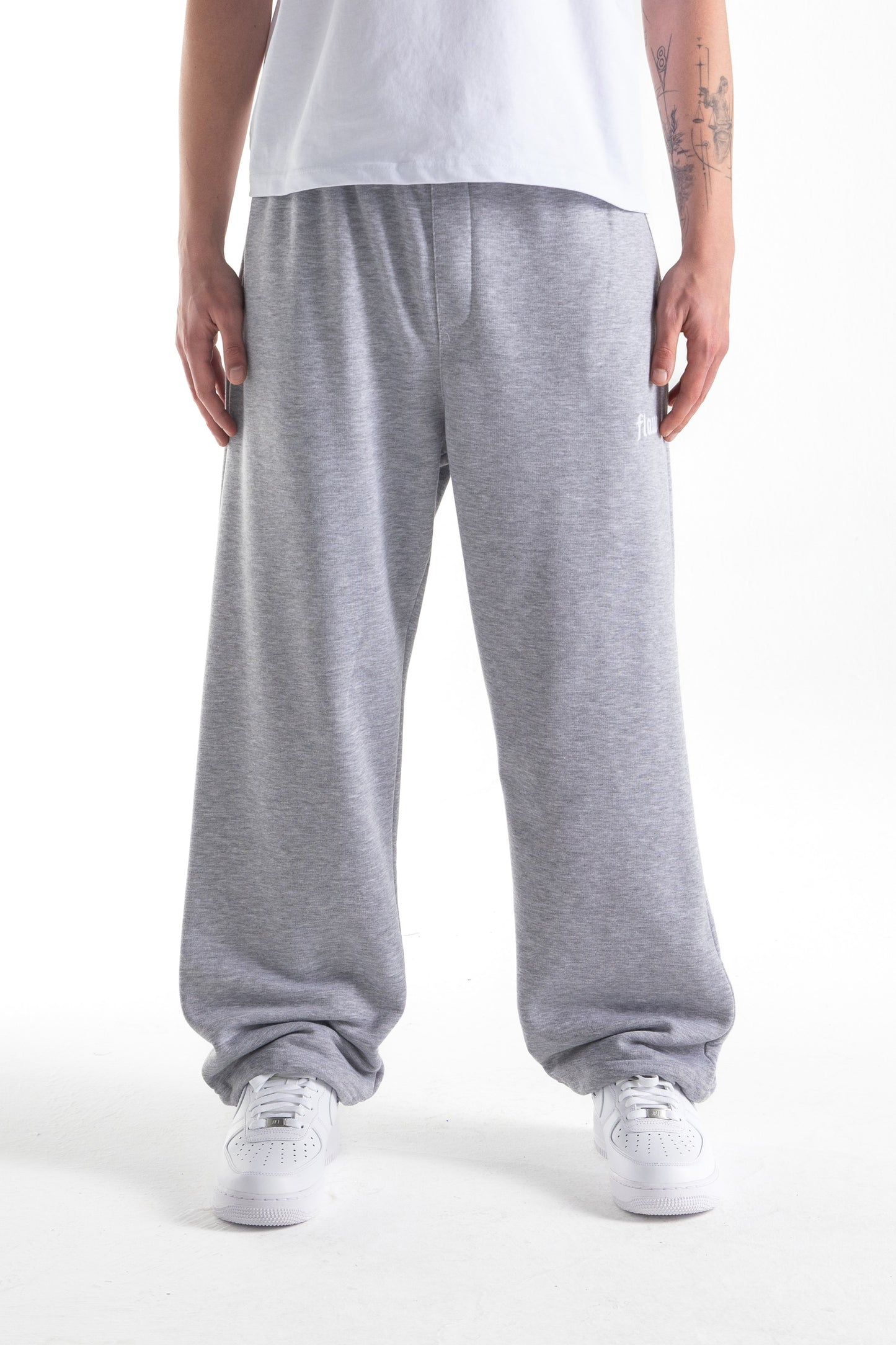 Flaw Atelier Baggy Sweatpants Grey Melange