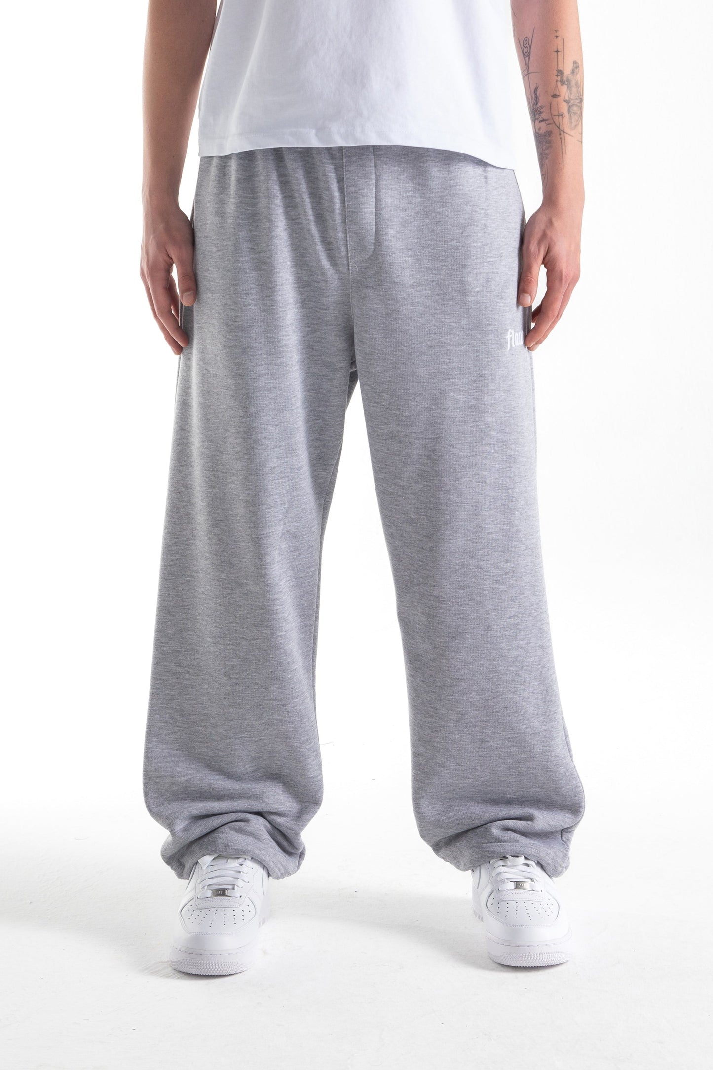 Flaw Atelier Baggy Sweatpants Grey Melange