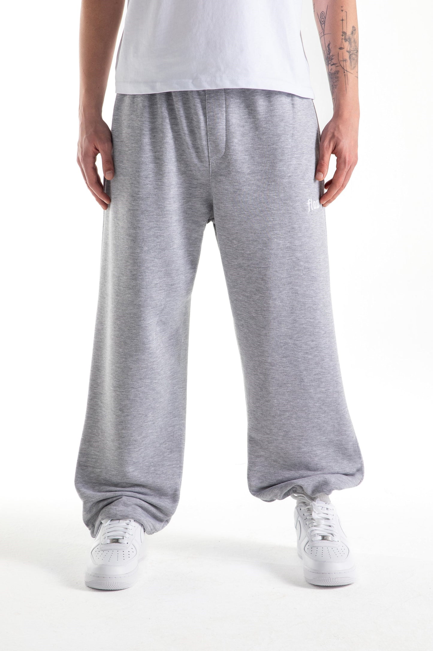 Flaw Atelier Baggy Sweatpants Grey Melange