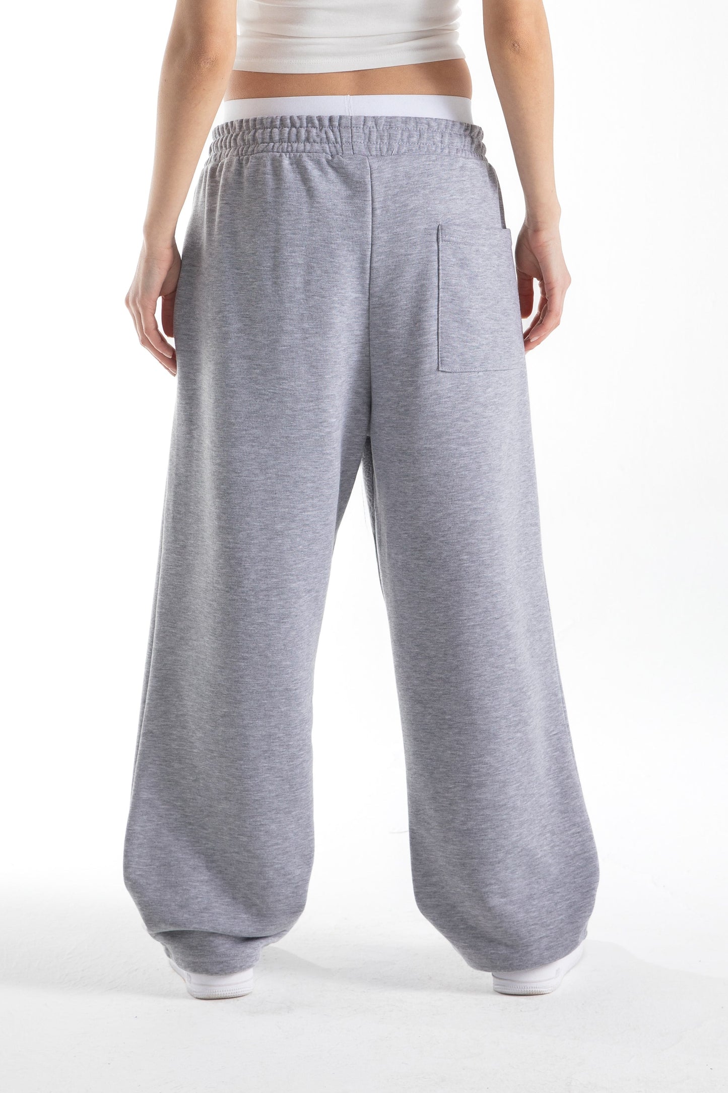 Flaw Atelier Baggy Sweatpants Grey Melange