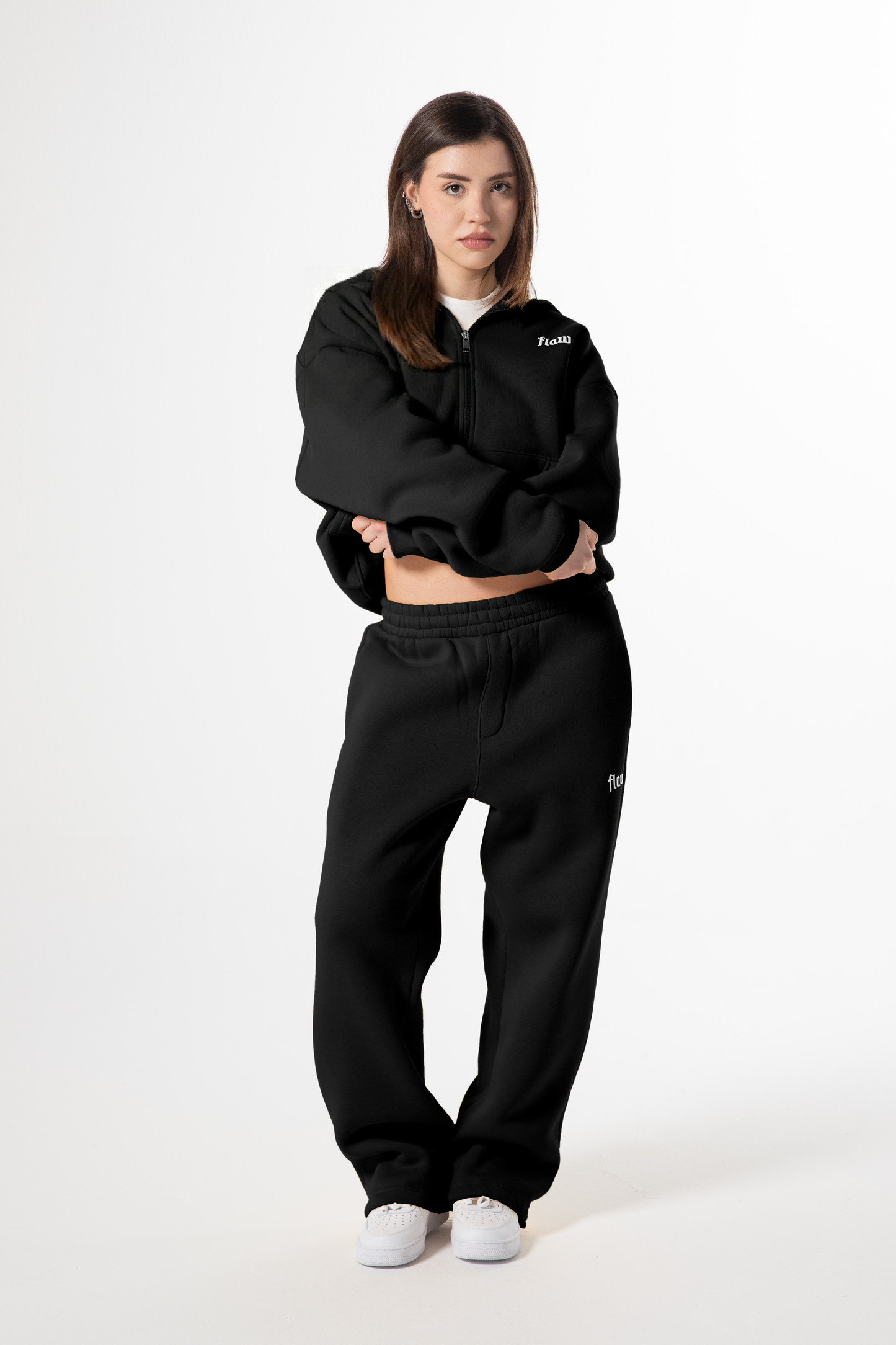Flaw Atelier Baggy Sweatpants Black