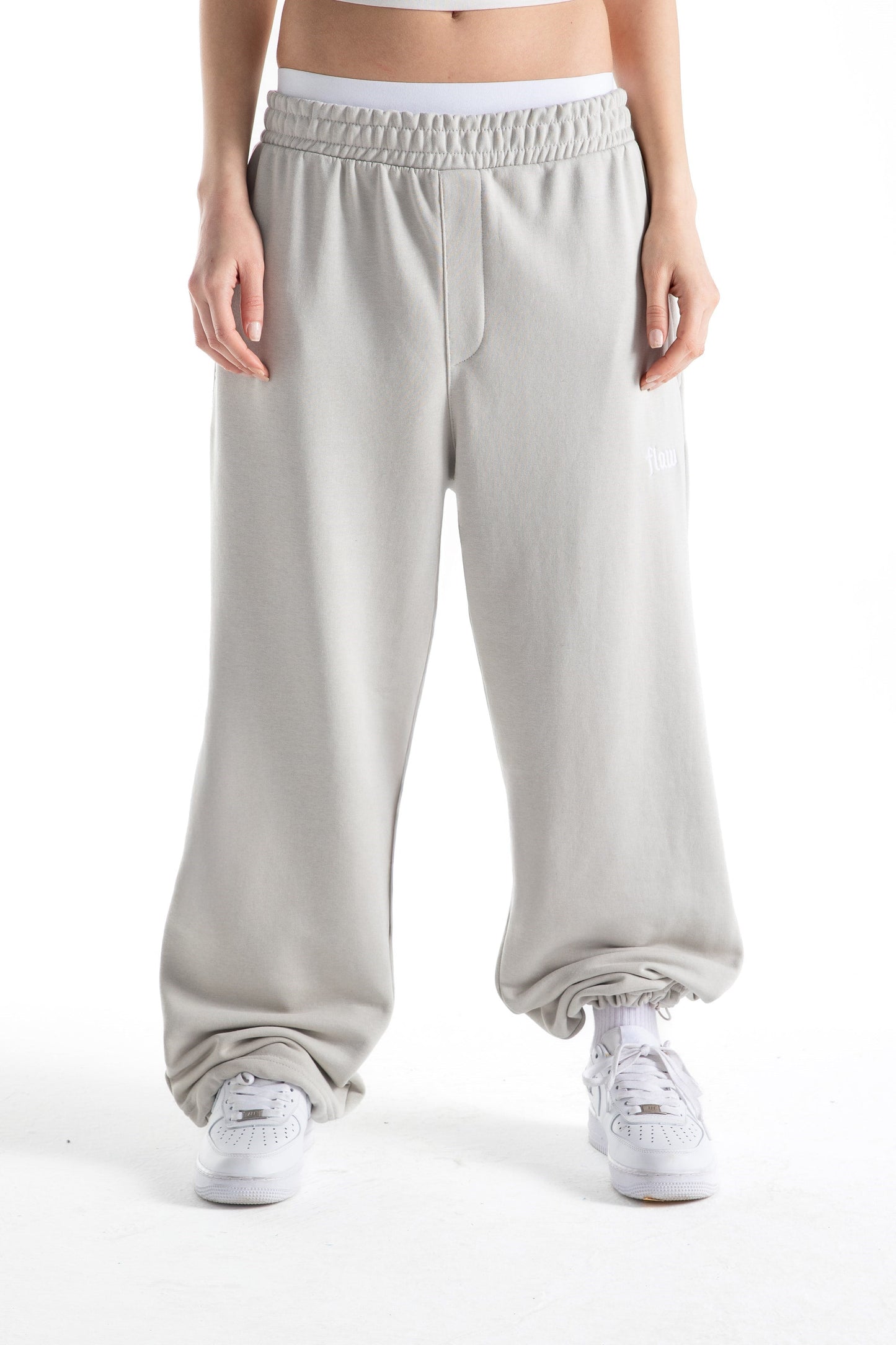 Flaw Atelier Ice Grey Baggy Sweatpants