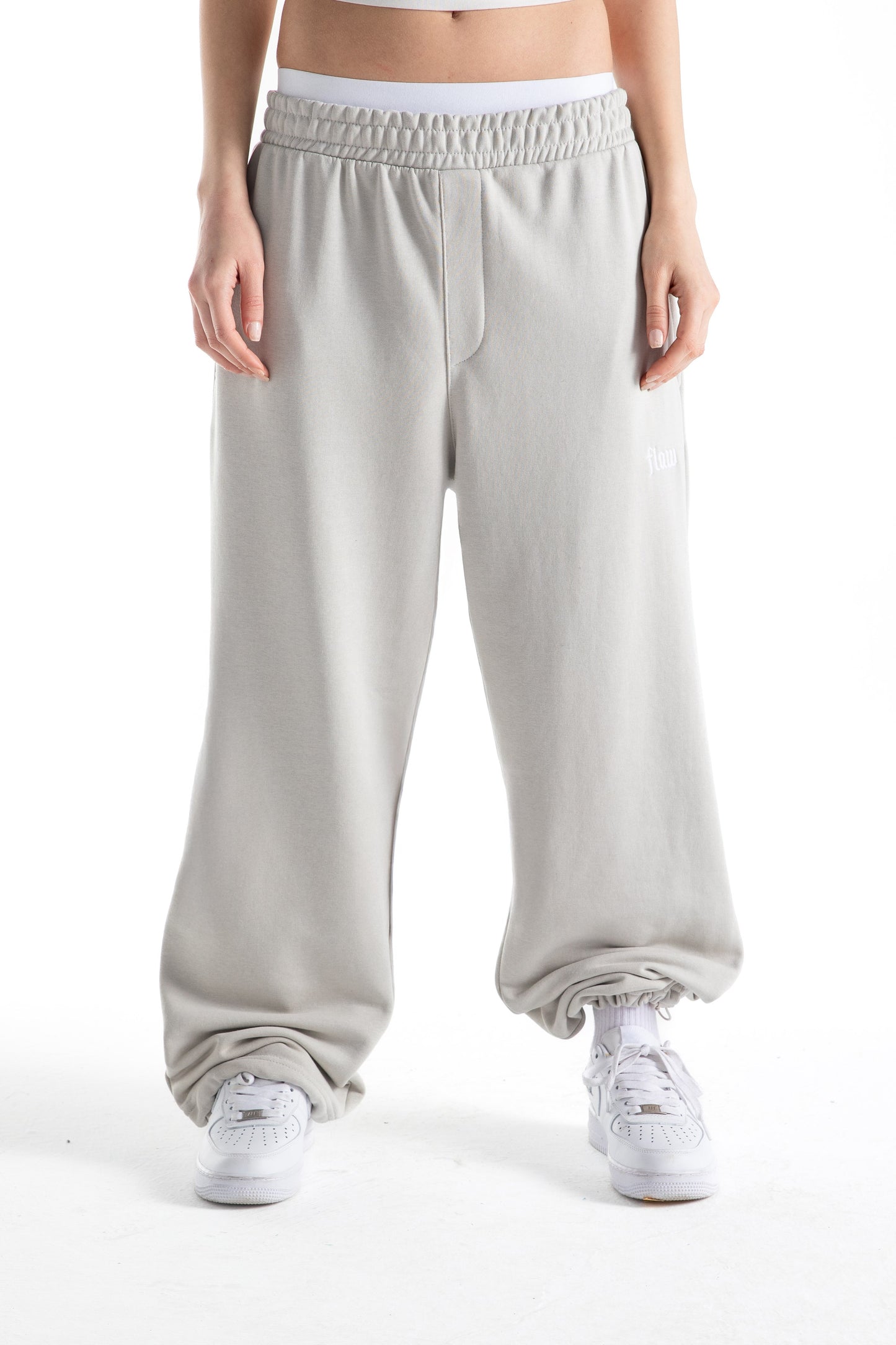Flaw Atelier Ice Grey Baggy Sweatpants