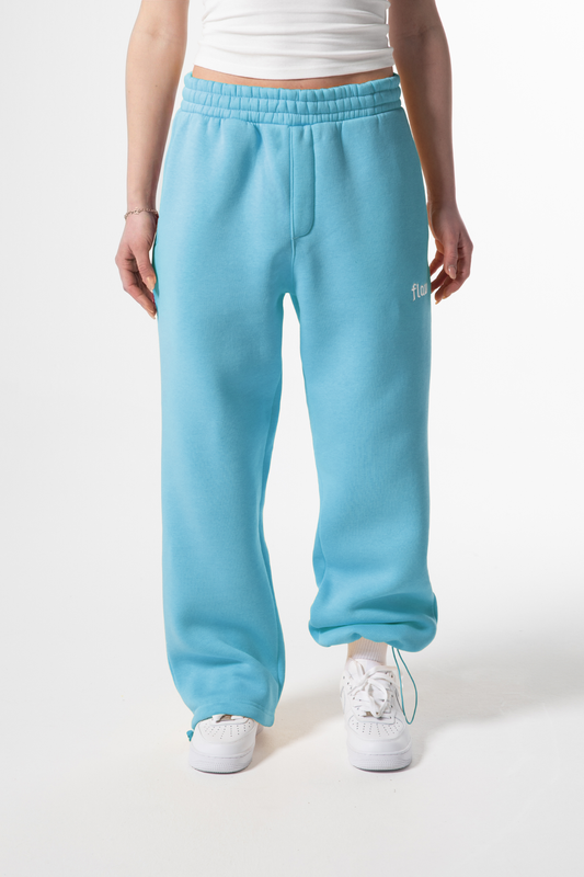 Flaw Atelier Blue Baggy Sweatpants