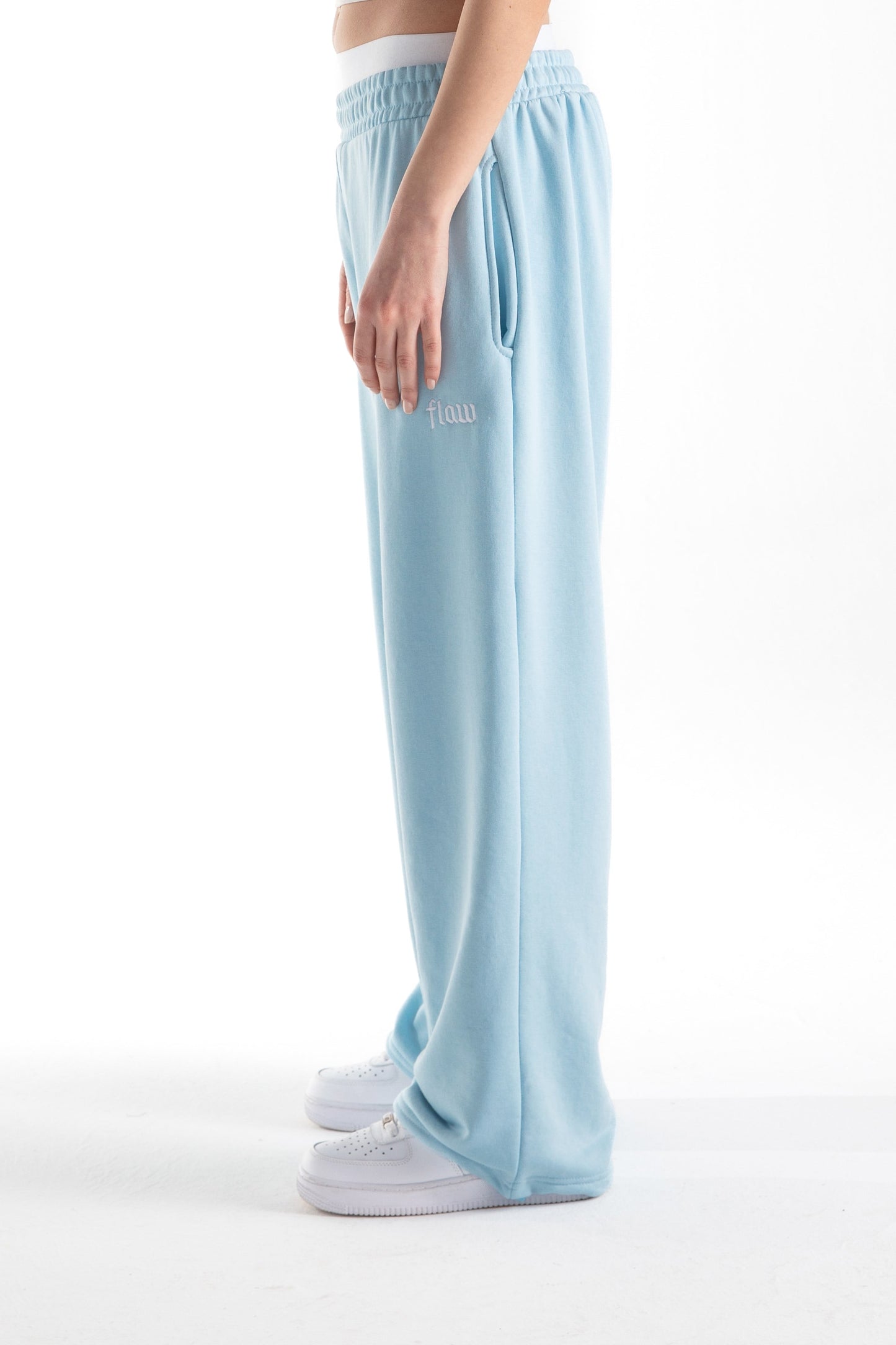 Flaw Atelier Blue Baggy Sweatpants