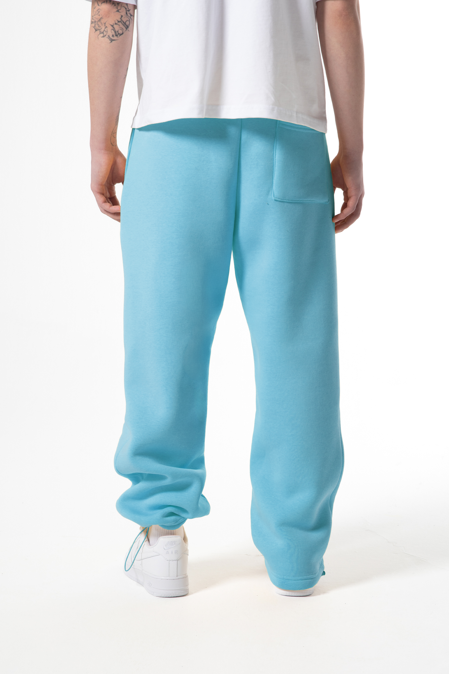 Flaw Atelier Blue Baggy Sweatpants