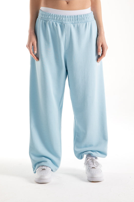 Flaw Atelier Blue Baggy Sweatpants