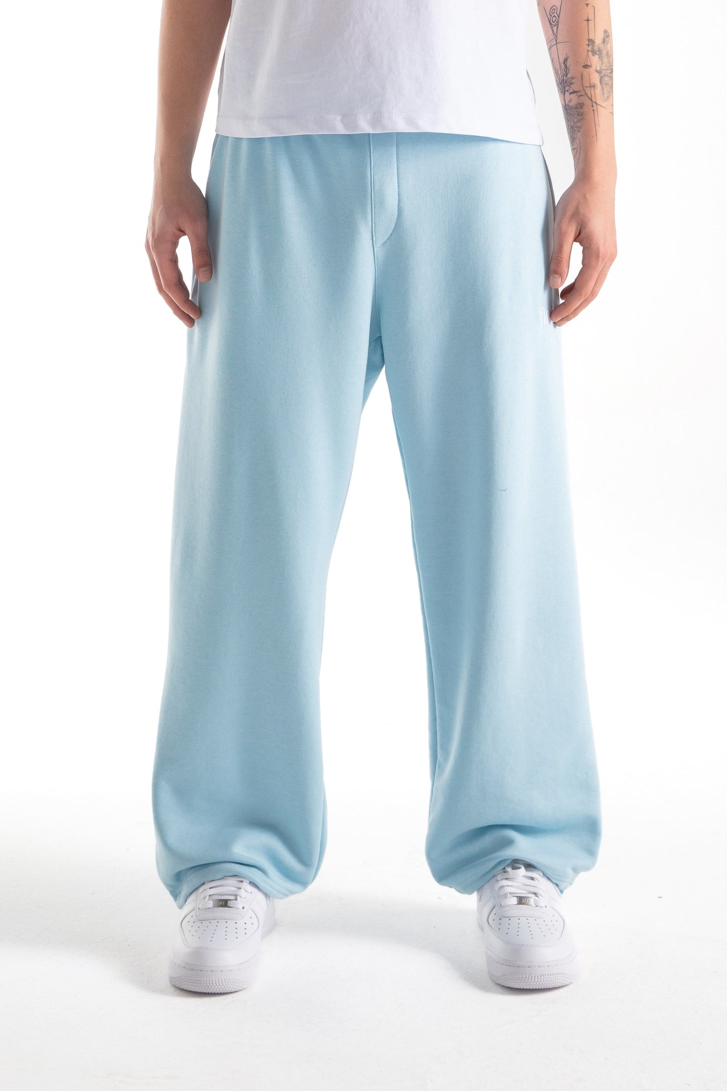 Flaw Atelier Blue Baggy Sweatpants