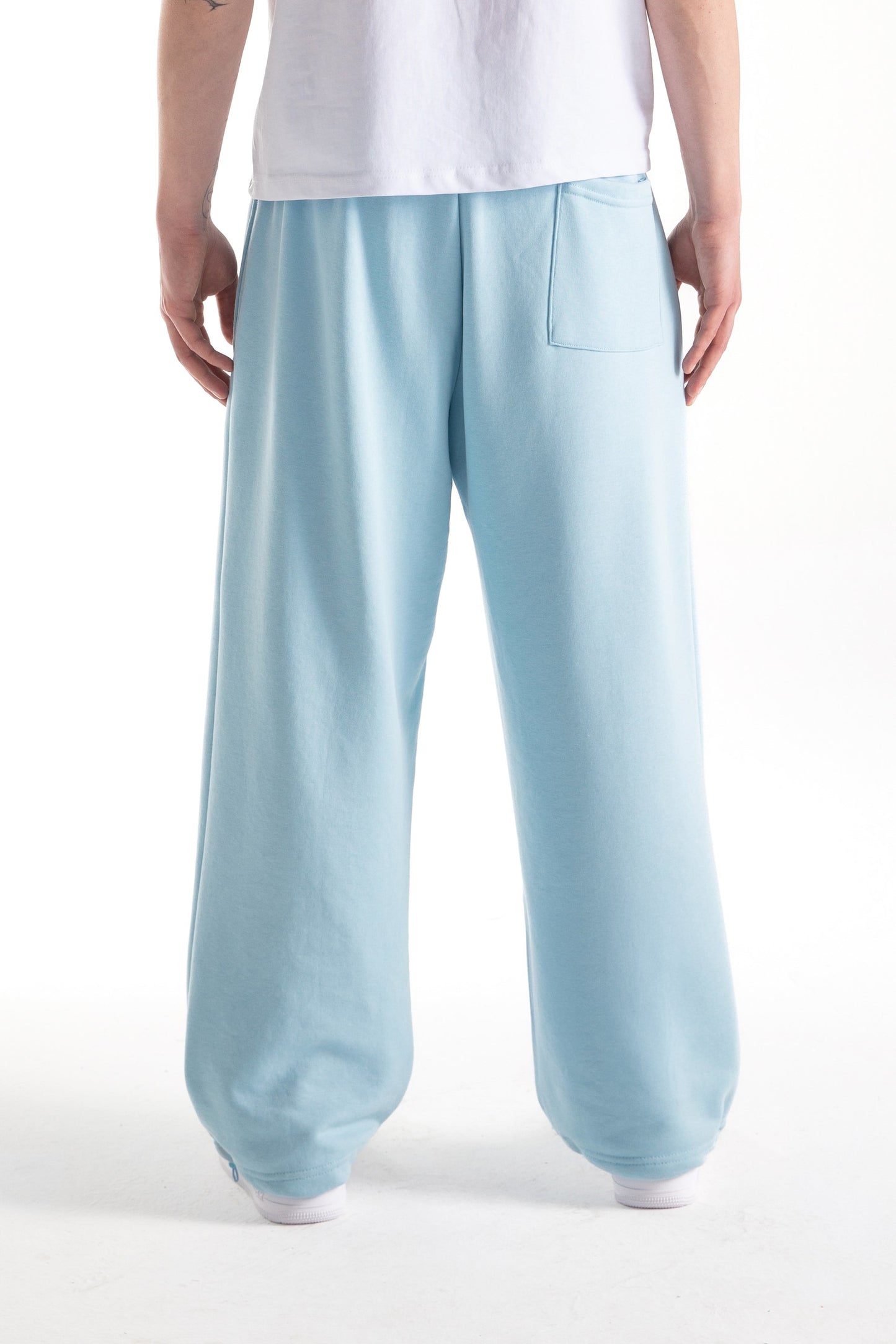 Flaw Atelier Blue Baggy Sweatpants