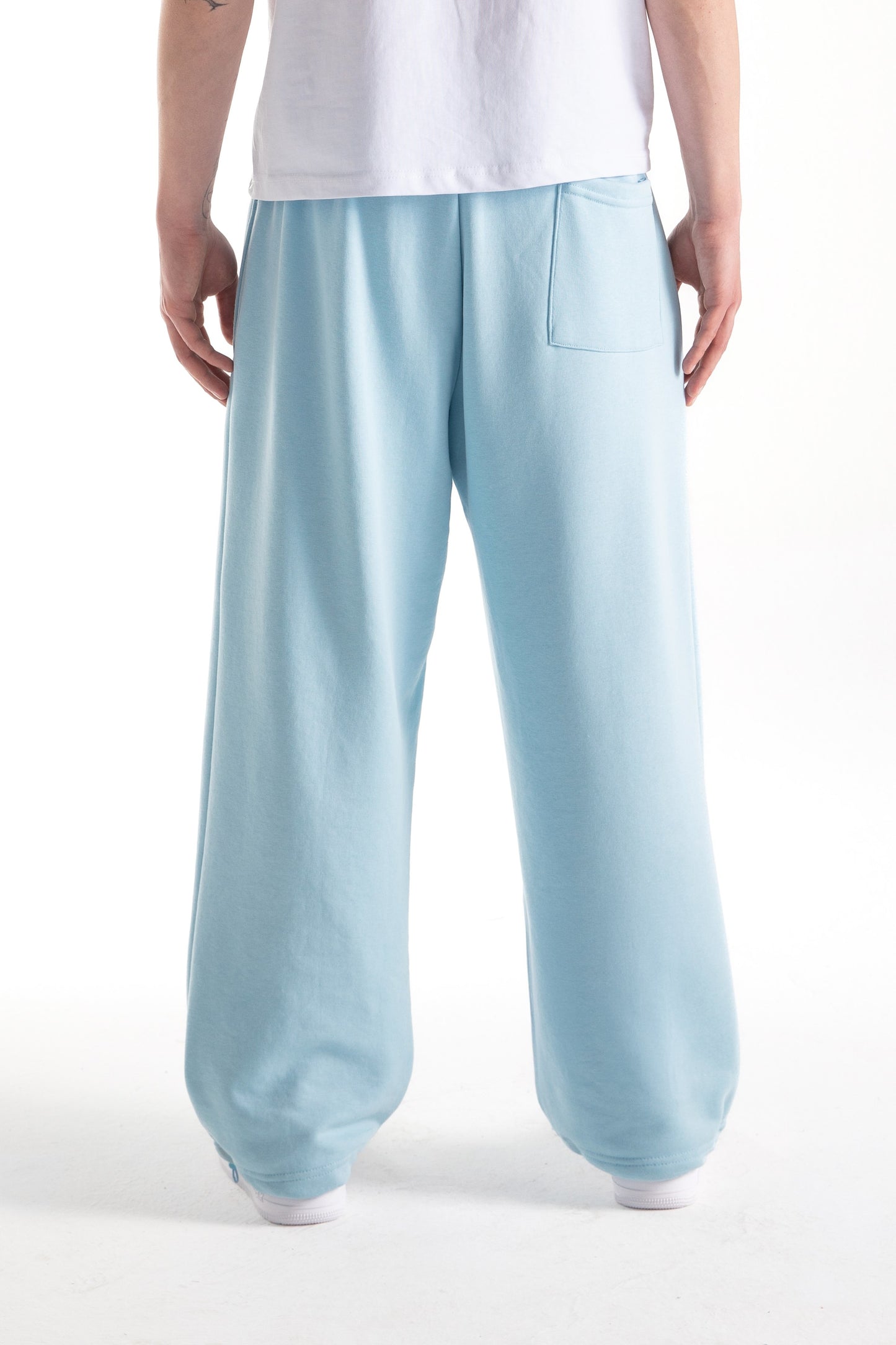 Flaw Atelier Blue Baggy Sweatpants