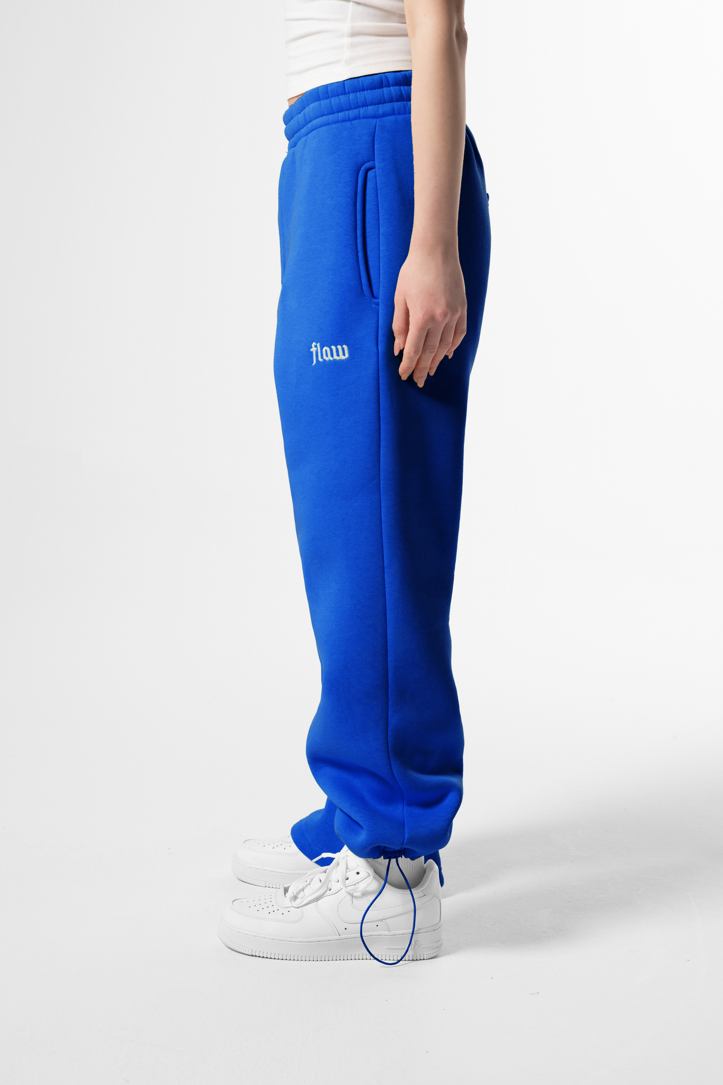 Flaw Atelier Saks Blue Baggy Sweatpants
