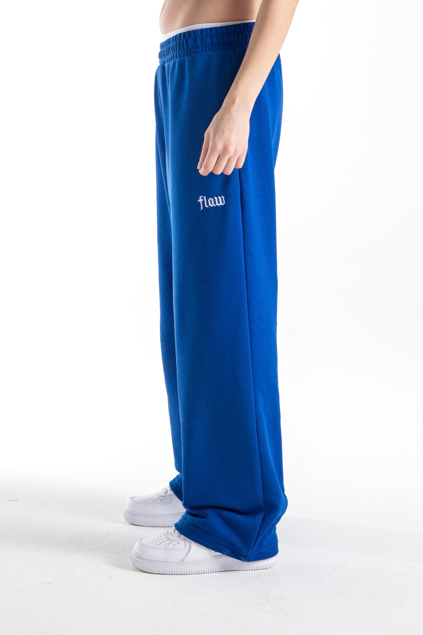 Flaw Atelier Saks Blue Baggy Sweatpants